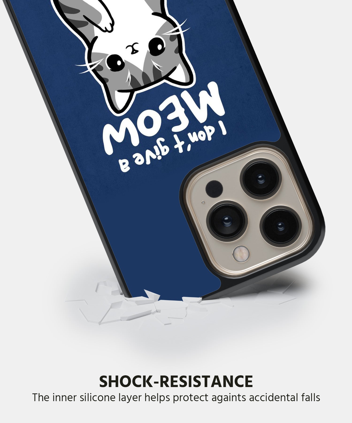 Don't give a Meow Mobile Back Cover