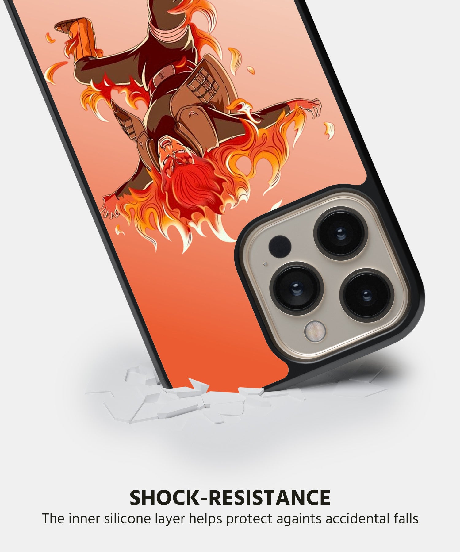 Might Guy Awakening 8 Gates Mobile Back Cover