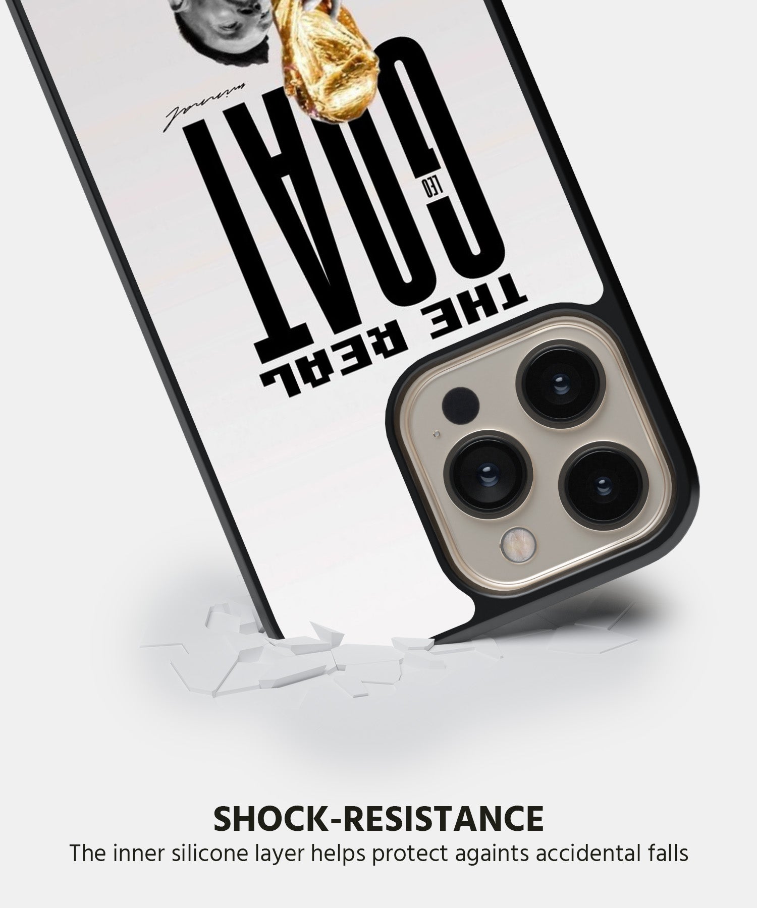 Football (Leo The Real Goat) Mobile Back Cover