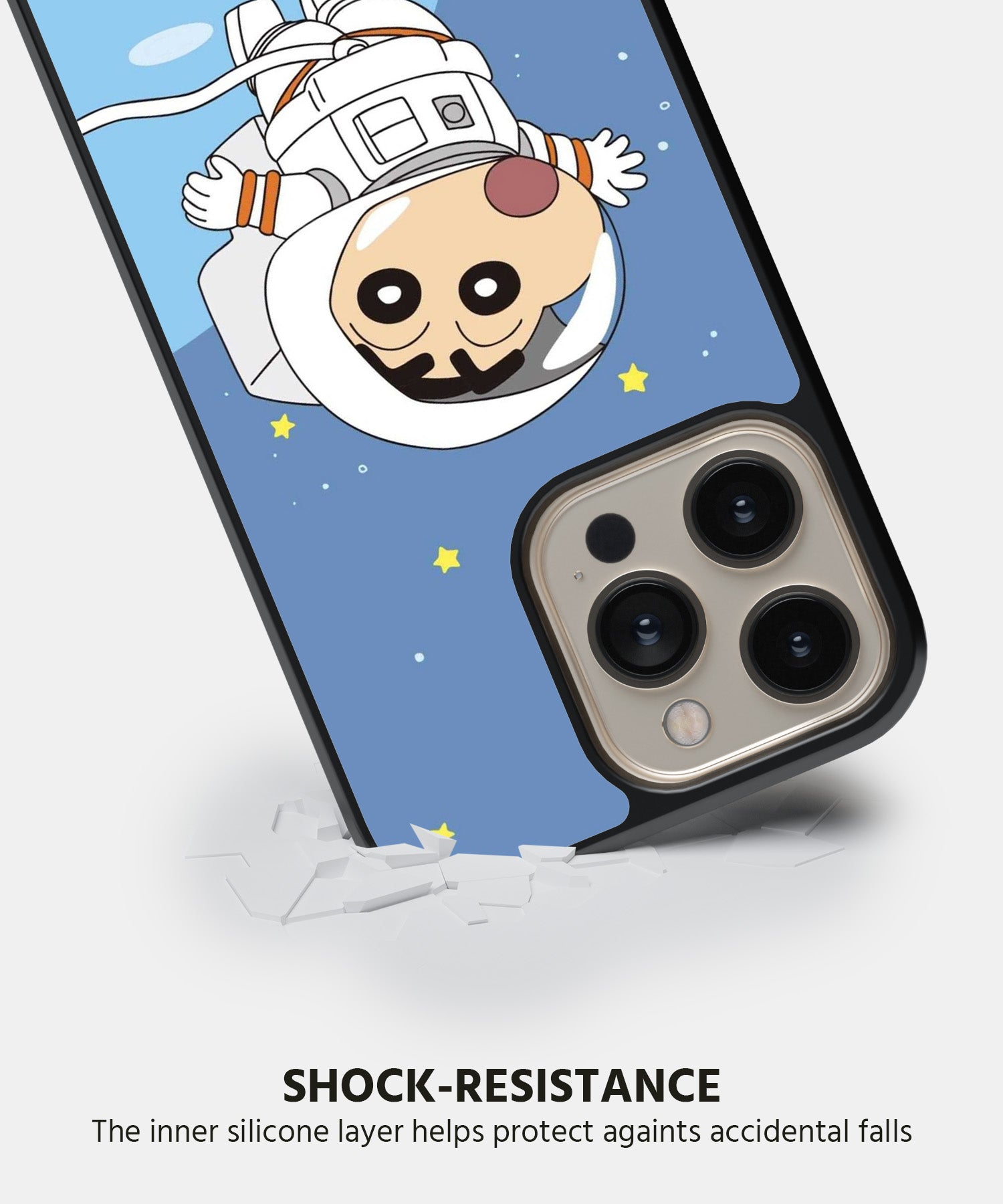 Cartoon (Space Shinchan) Mobile Back Cover
