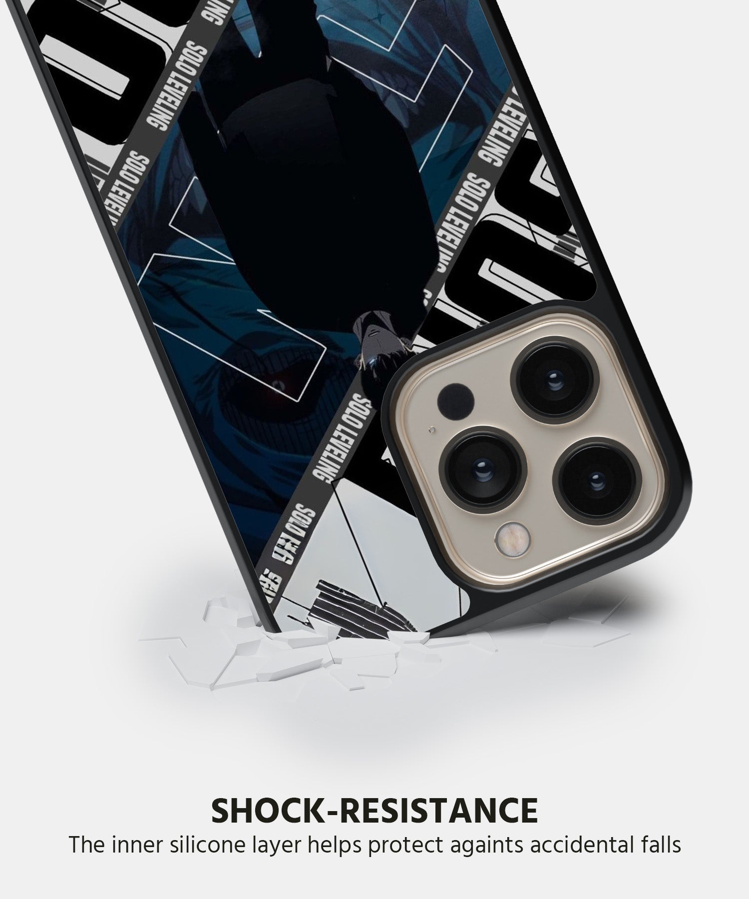 Solo Leveling  (Jin Woo) Mobile Back Cover