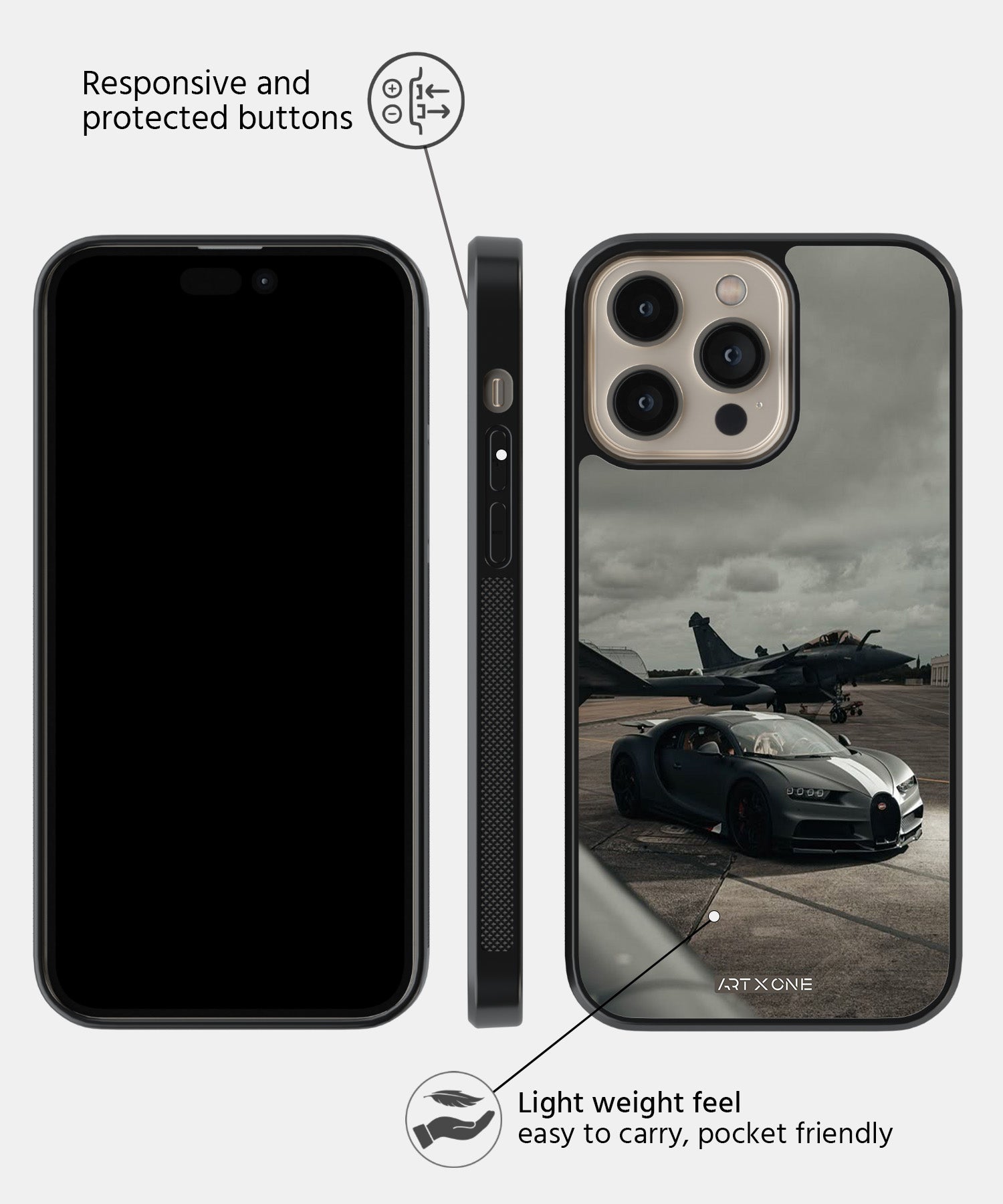 Sports Car  (Buggati X F15) Mobile Back Cover