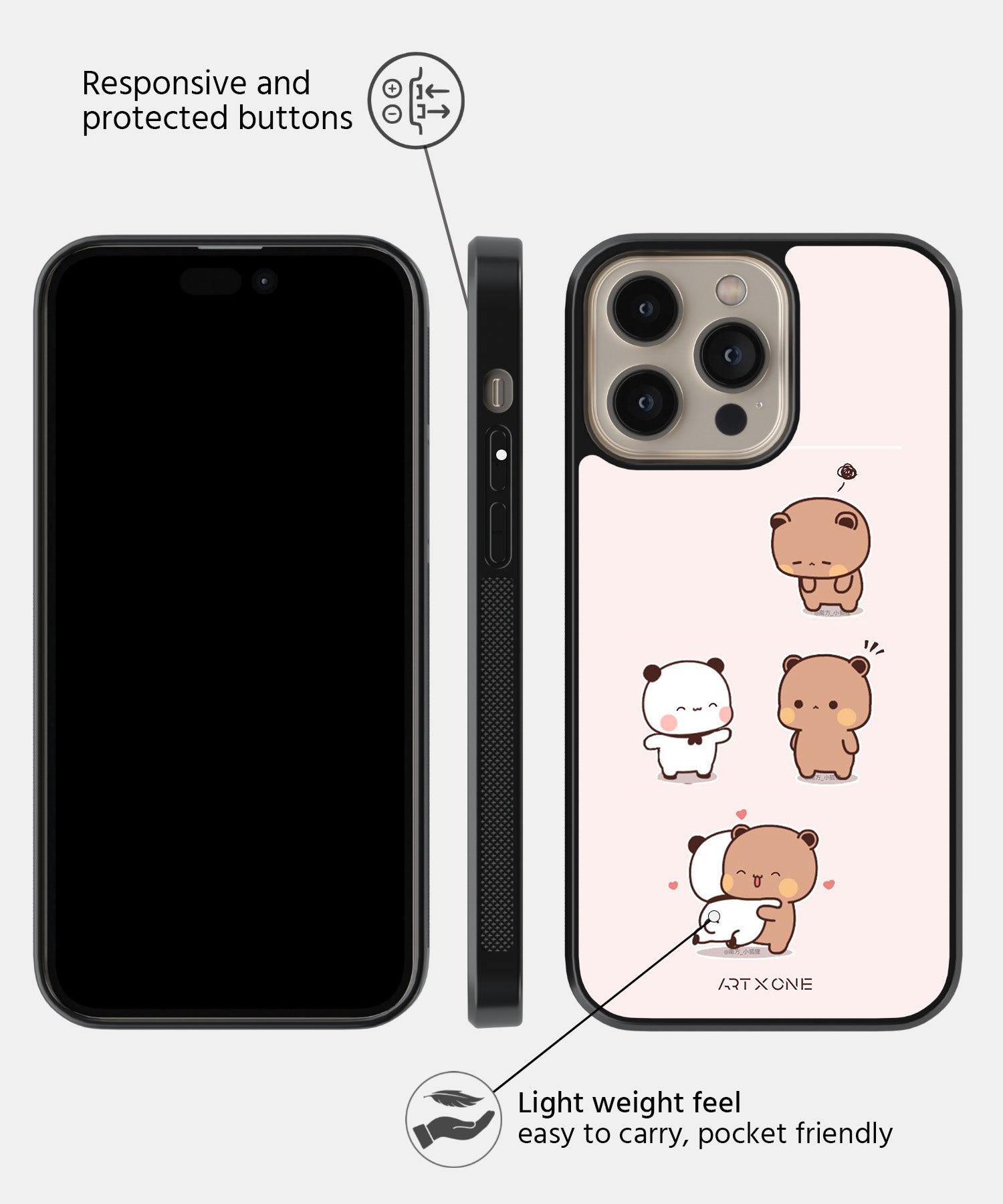 My Bubu Love Mobile Back Cover