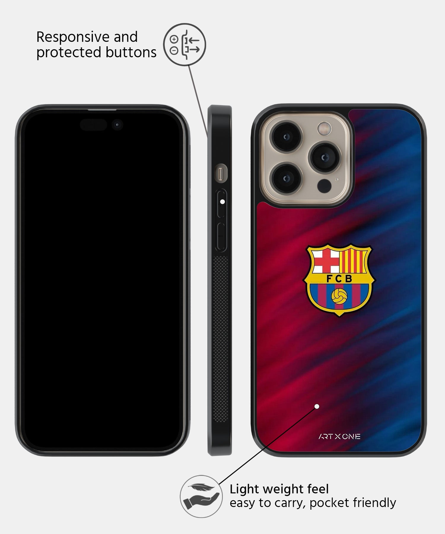 Football (FCB Club) Mobile Back Cover
