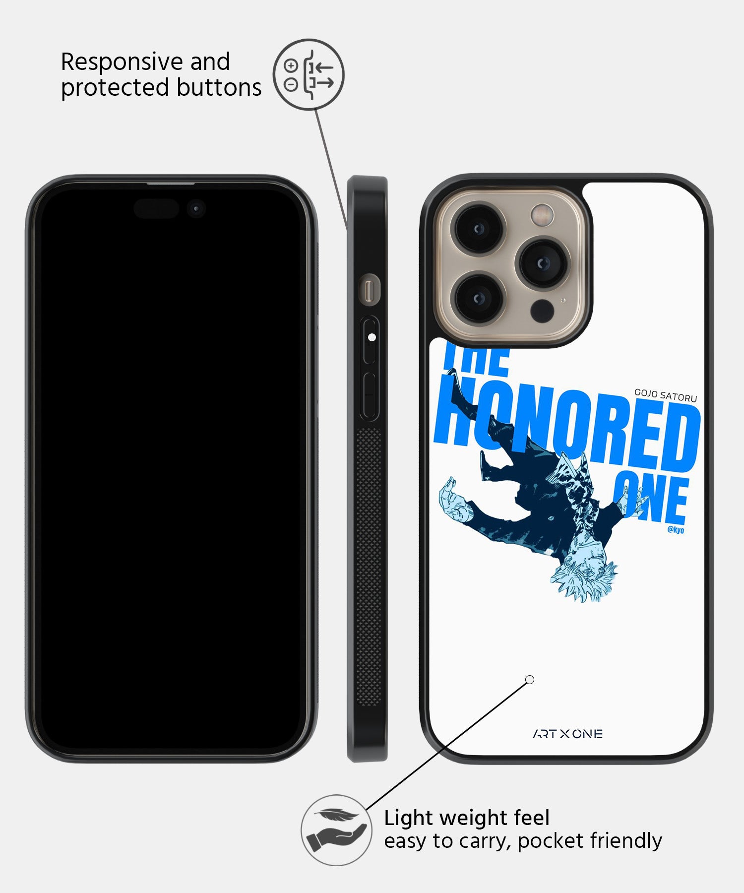 Jujutsu Kaisen(I am the Honored One) Mobile Back Cover