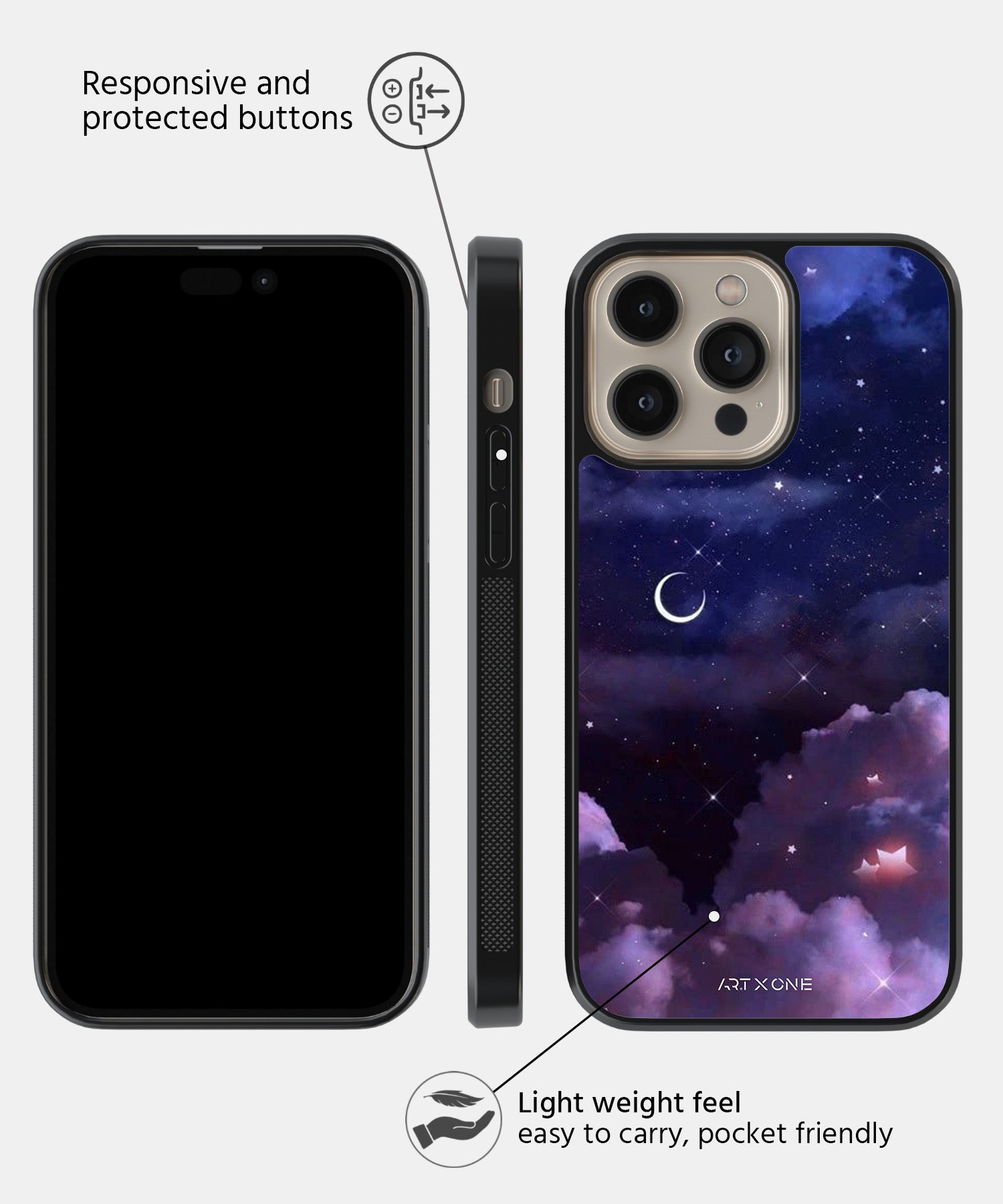 Sky in the Night Mobile Back Cover