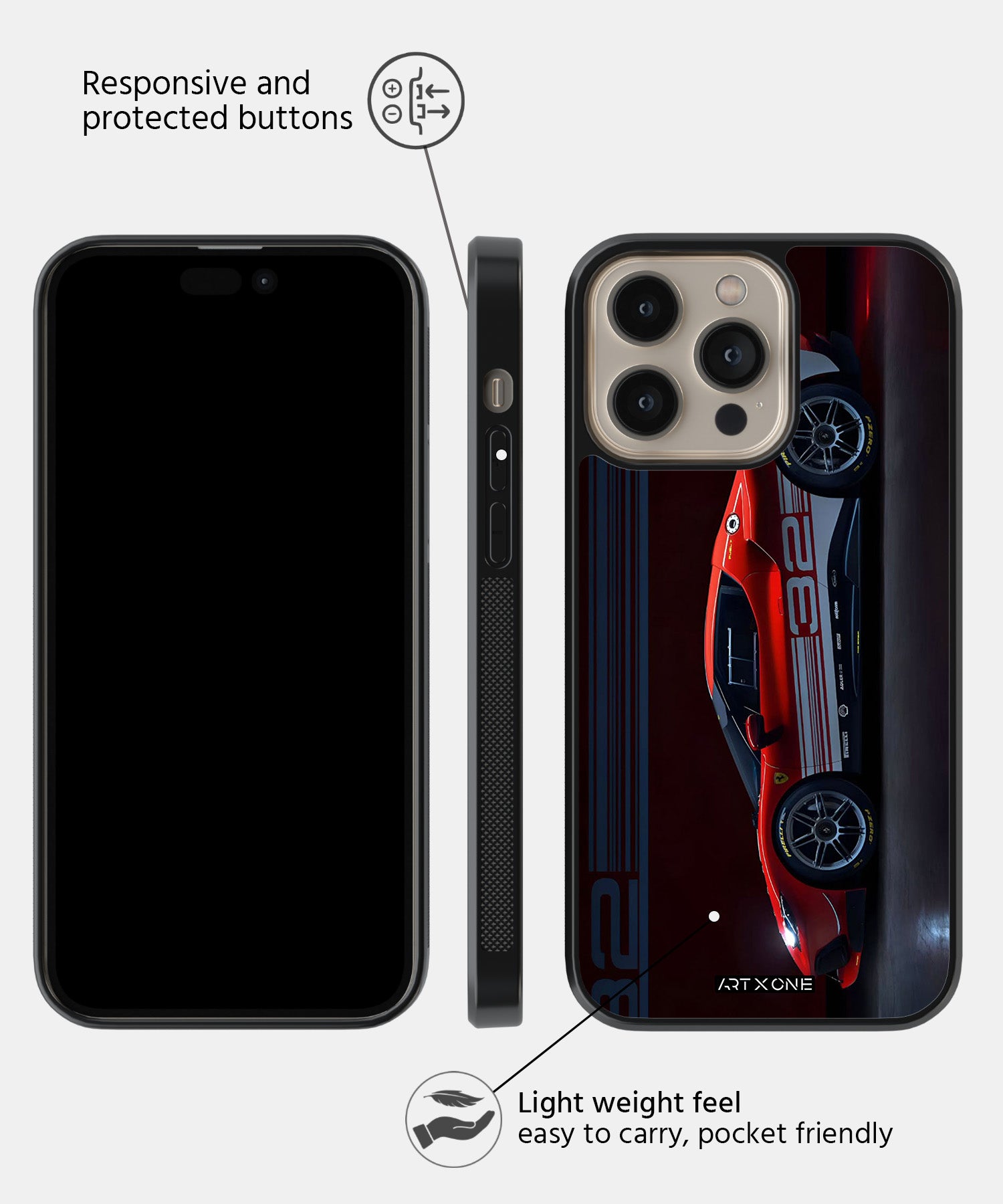 Sports Car  (Number 32) Mobile Back Cover