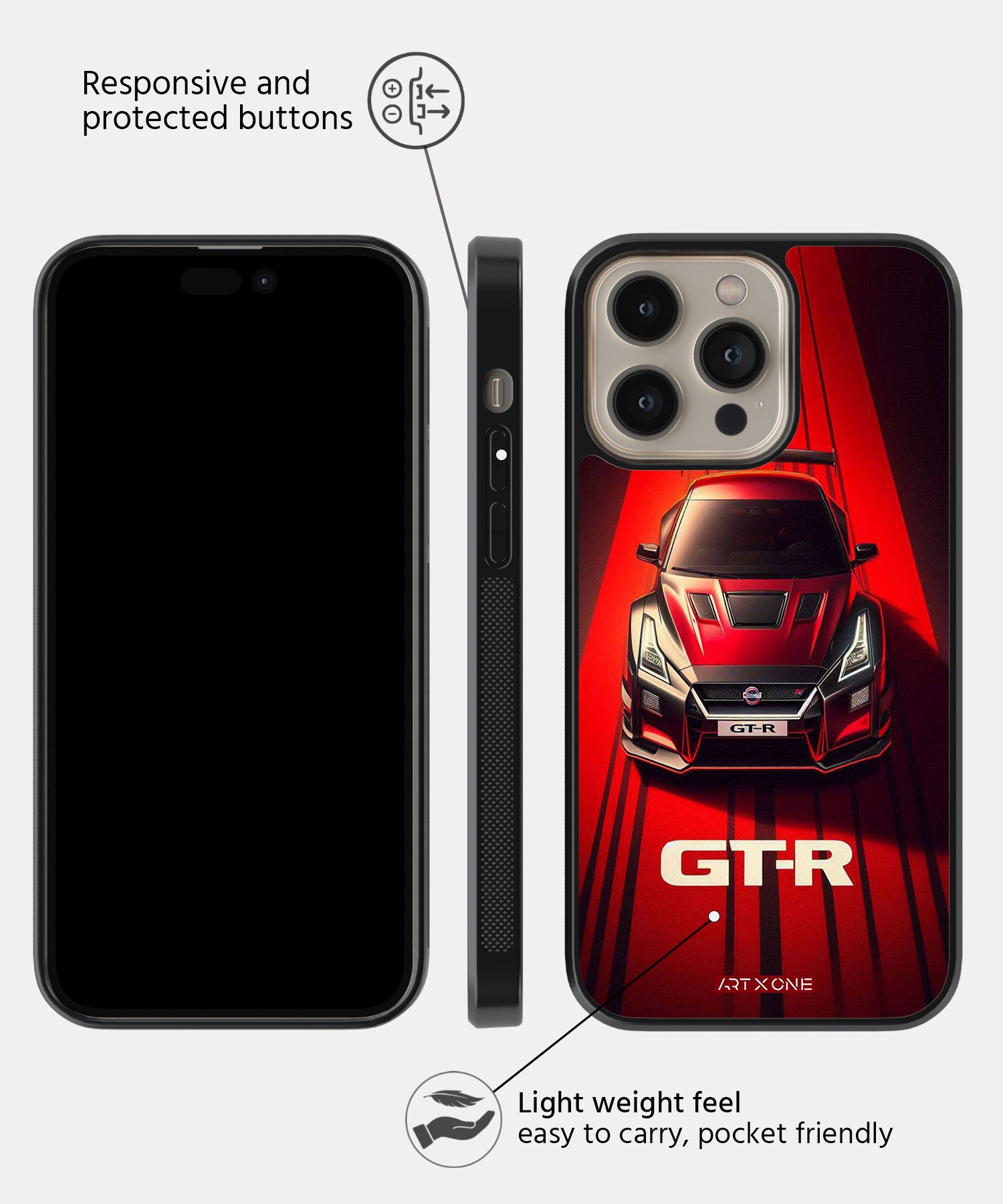 Sports Car  (GTR) Mobile Back Cover