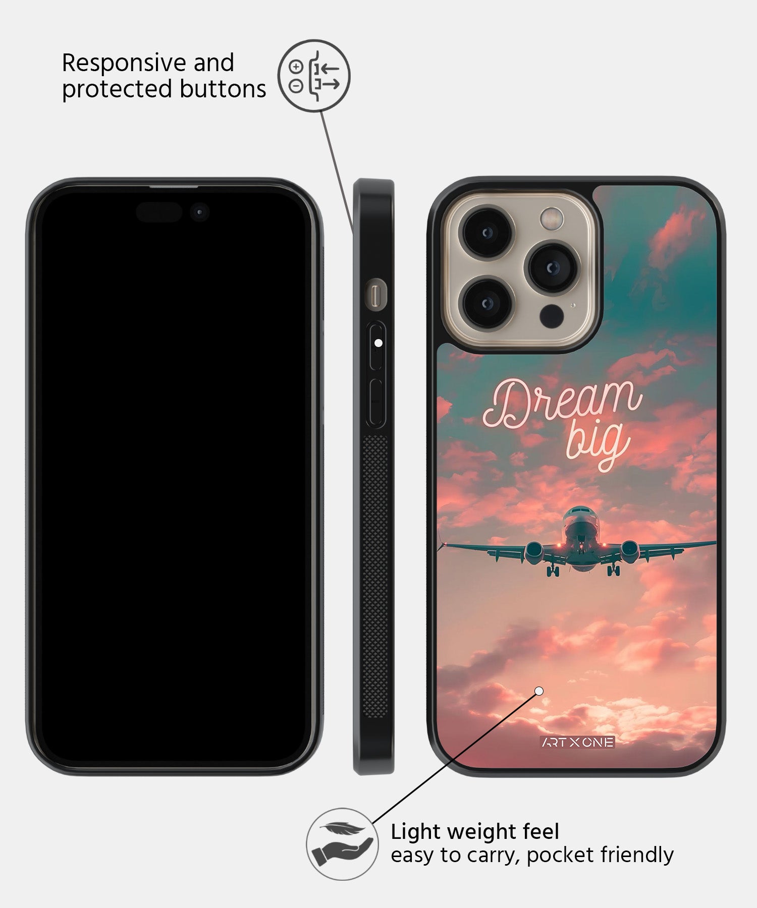 Dream Big Mobile Back Cover
