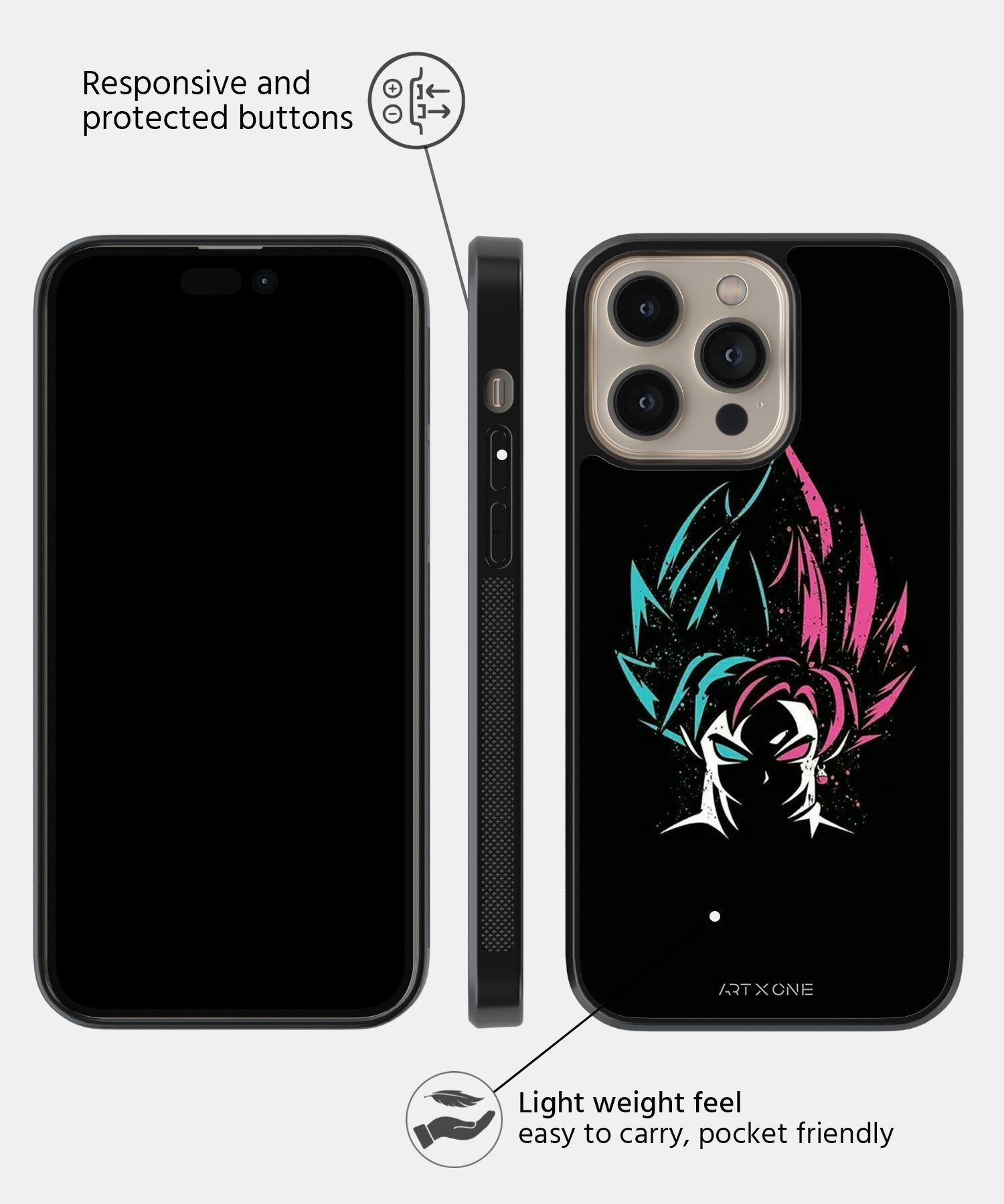 Goku Mobile Back Cover