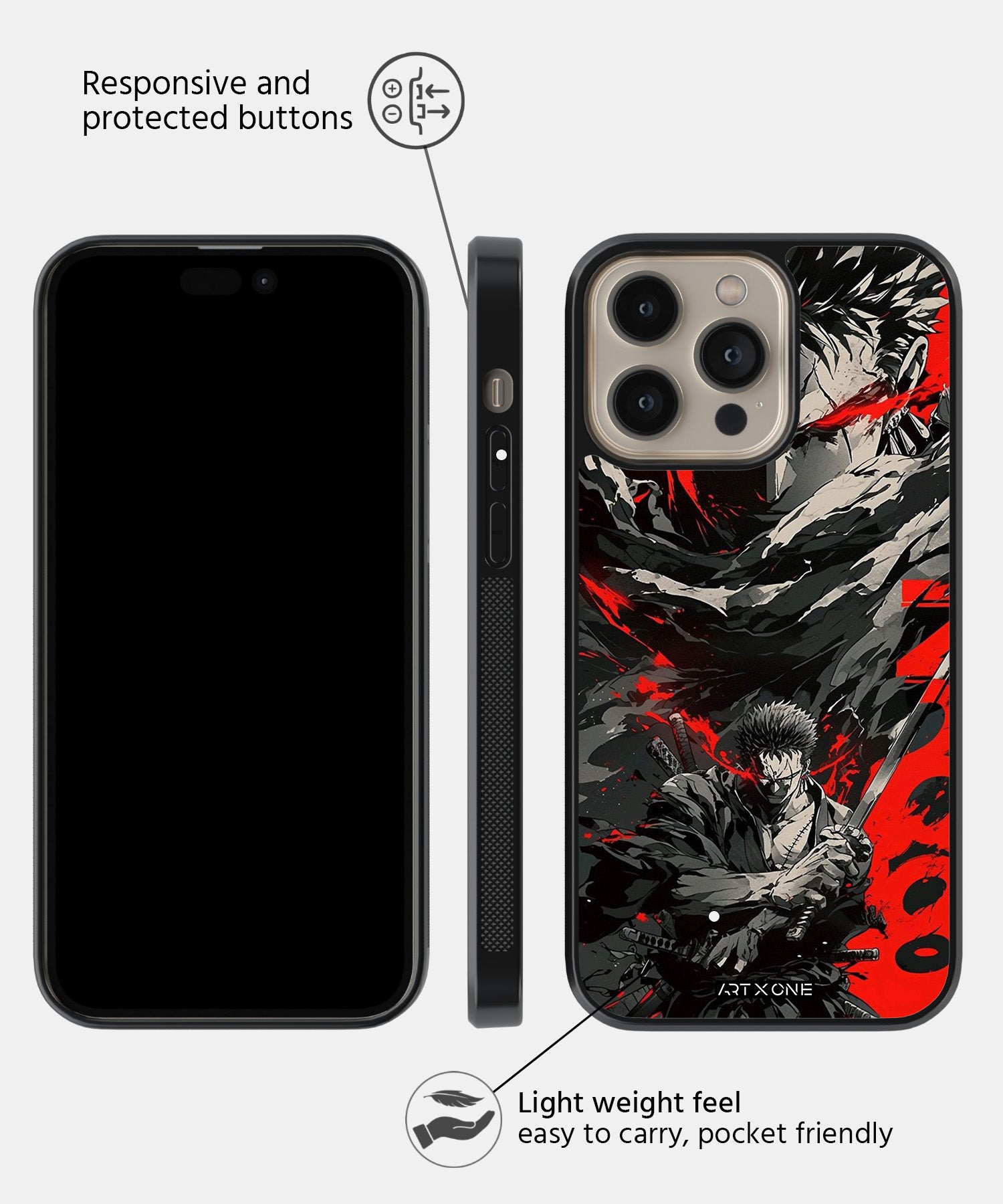 One Piece  (Zoro) Mobile Back Cover