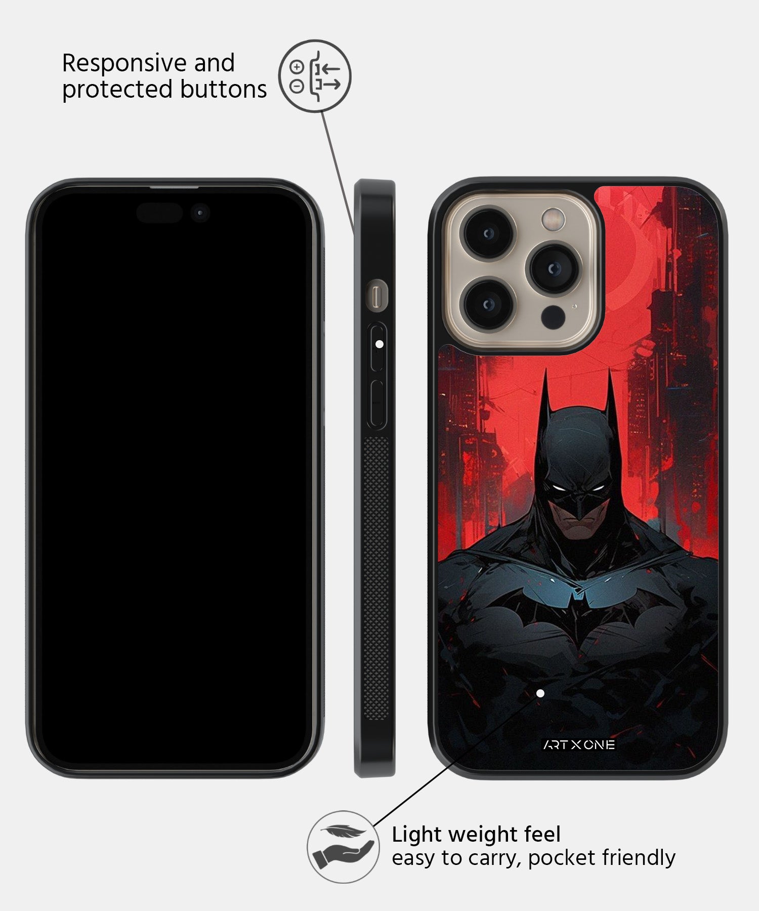 DC (Batman) Mobile Back Cover