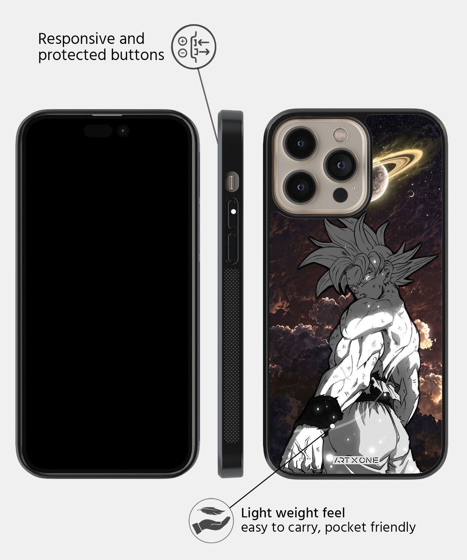 Dragon Ball Z (Cosmic Goku) Mobile Back Cover