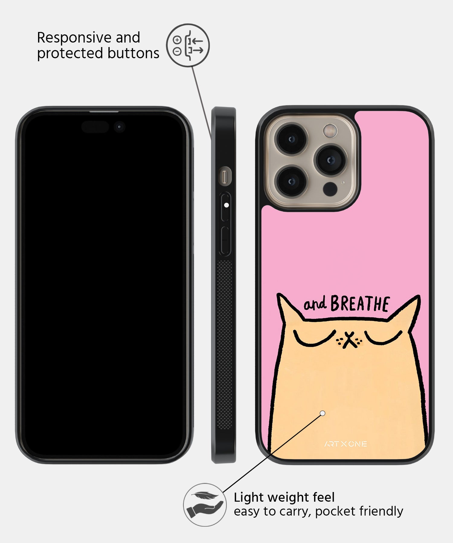 Breathe Mobile Back Cover