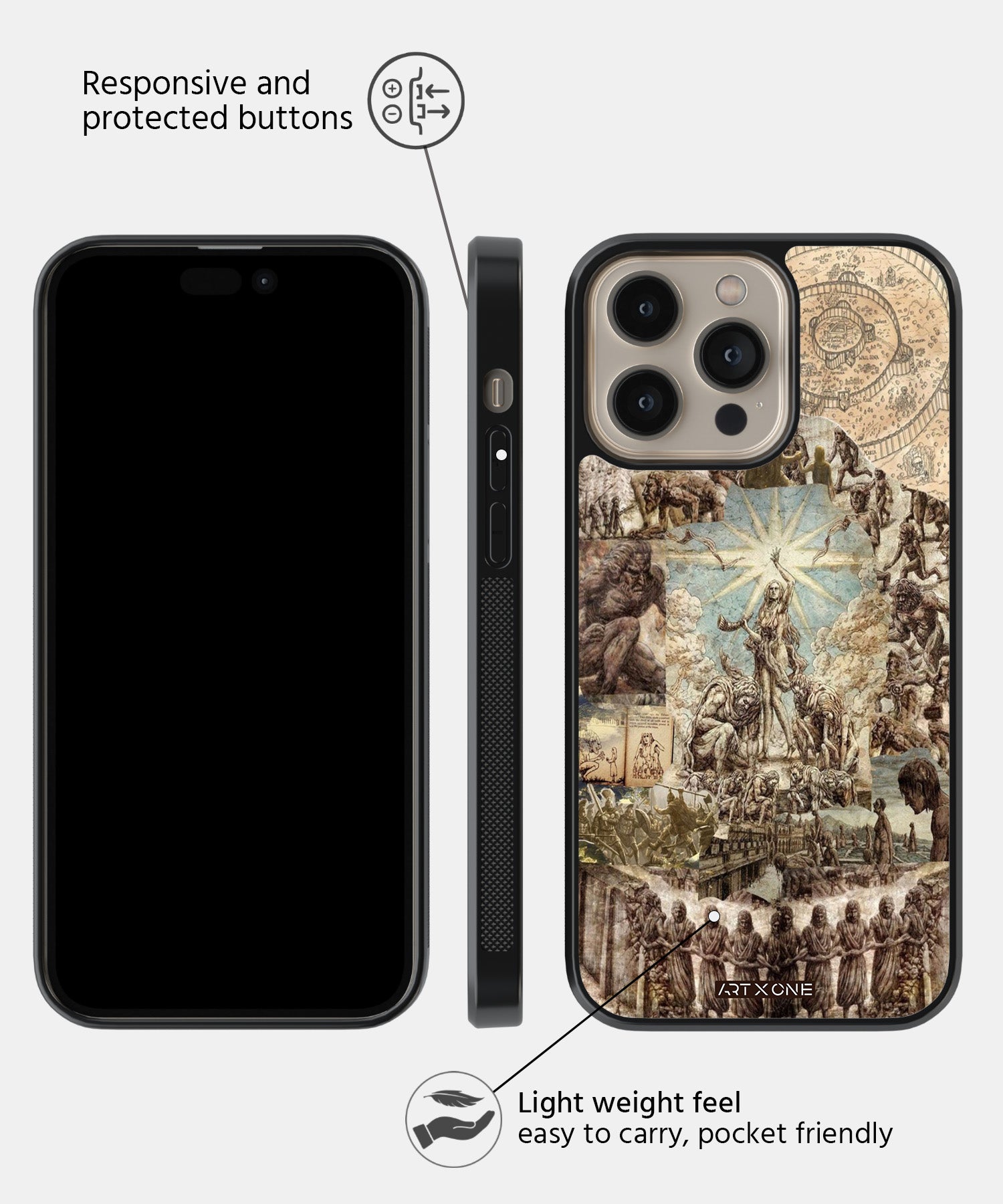 Attack On Titan  (Ymir) Mobile Back Cover