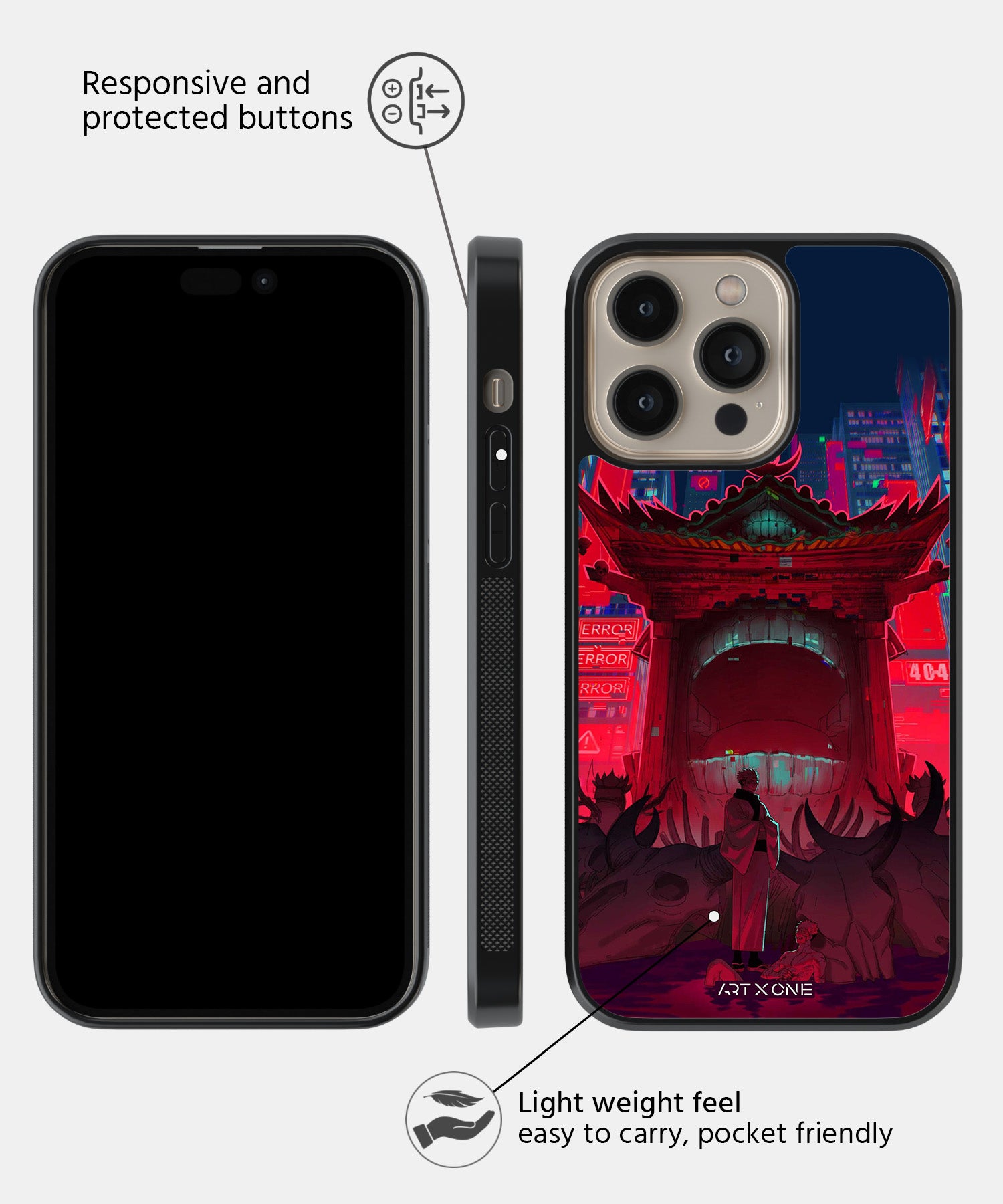 Jujutsu Kaisen  (Malevolent Shrine) Mobile Back Cover
