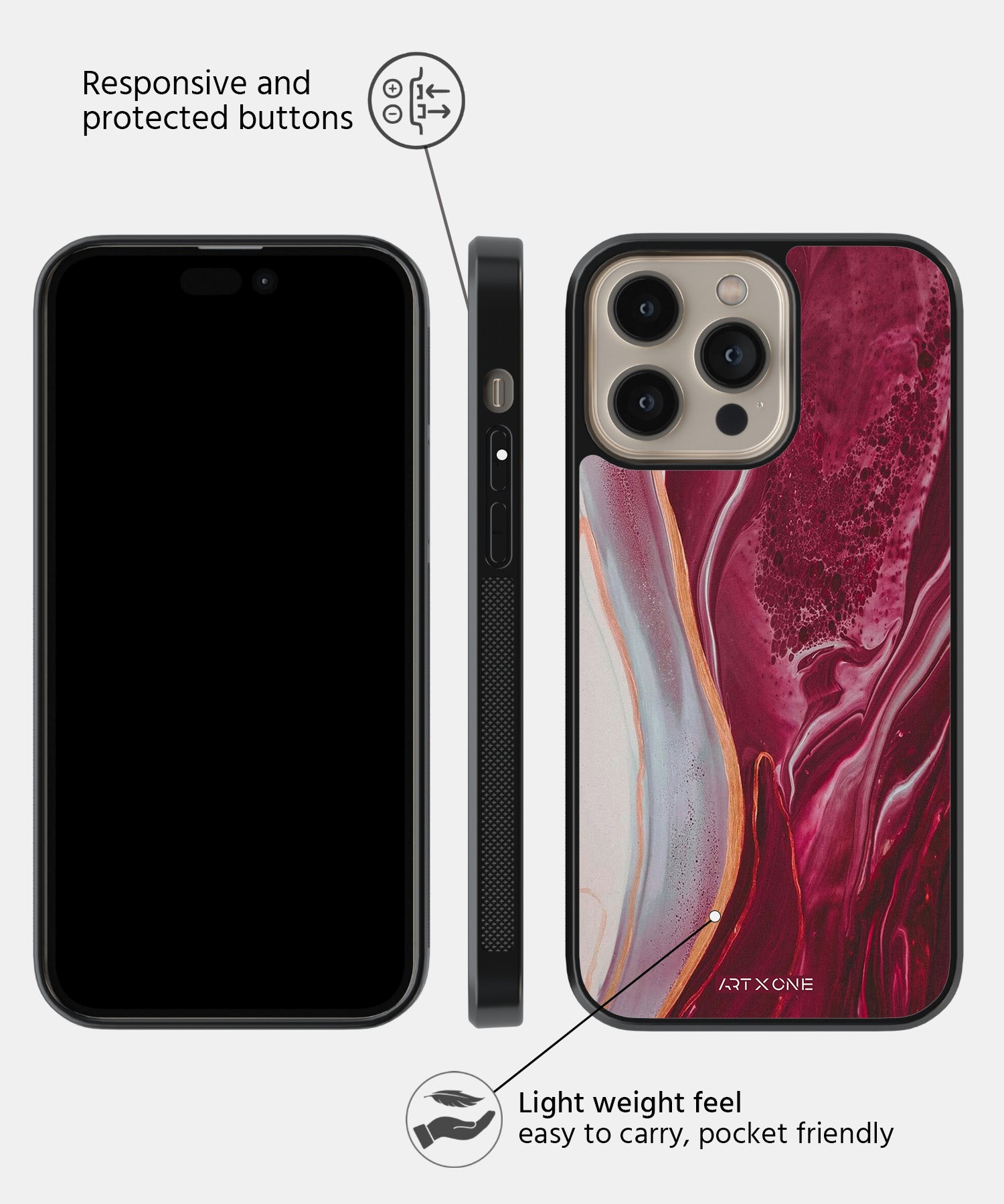 Mirren Reid Marbel Mobile Back Cover