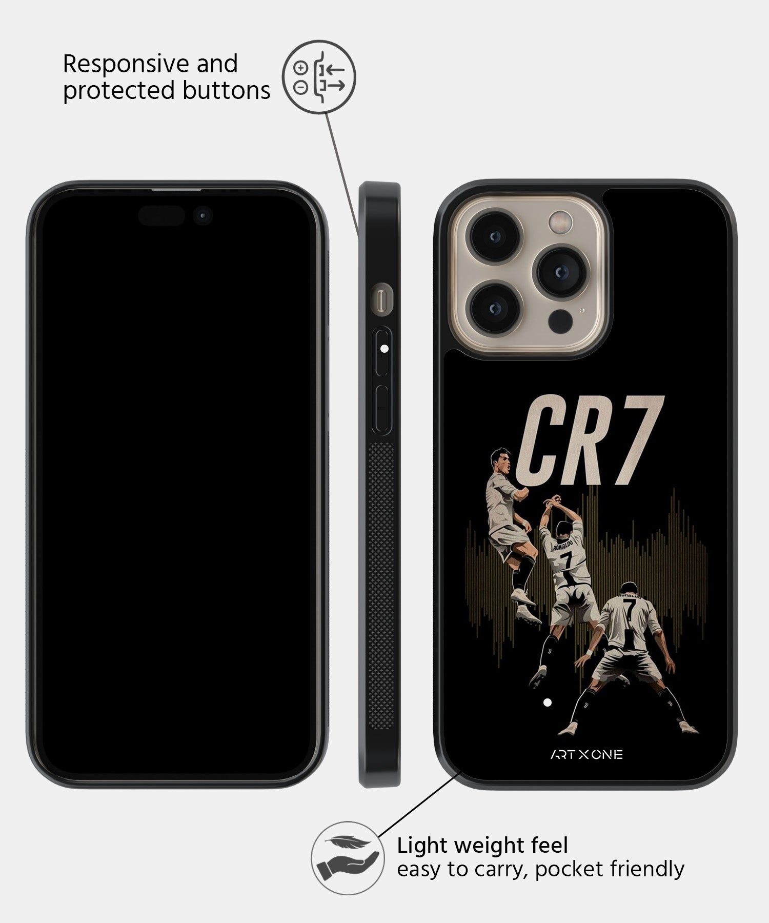 Football (CR7) Mobile Back Cover