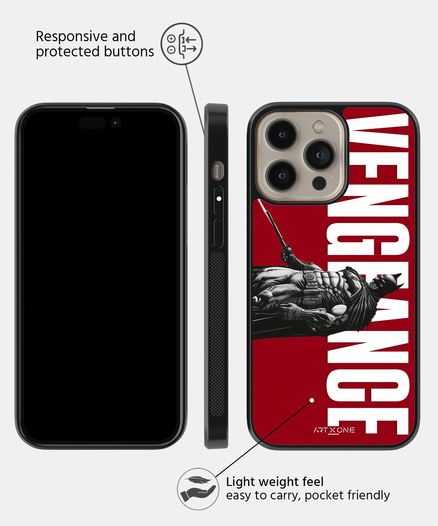 DC (Batman Originals) Mobile Back Cover