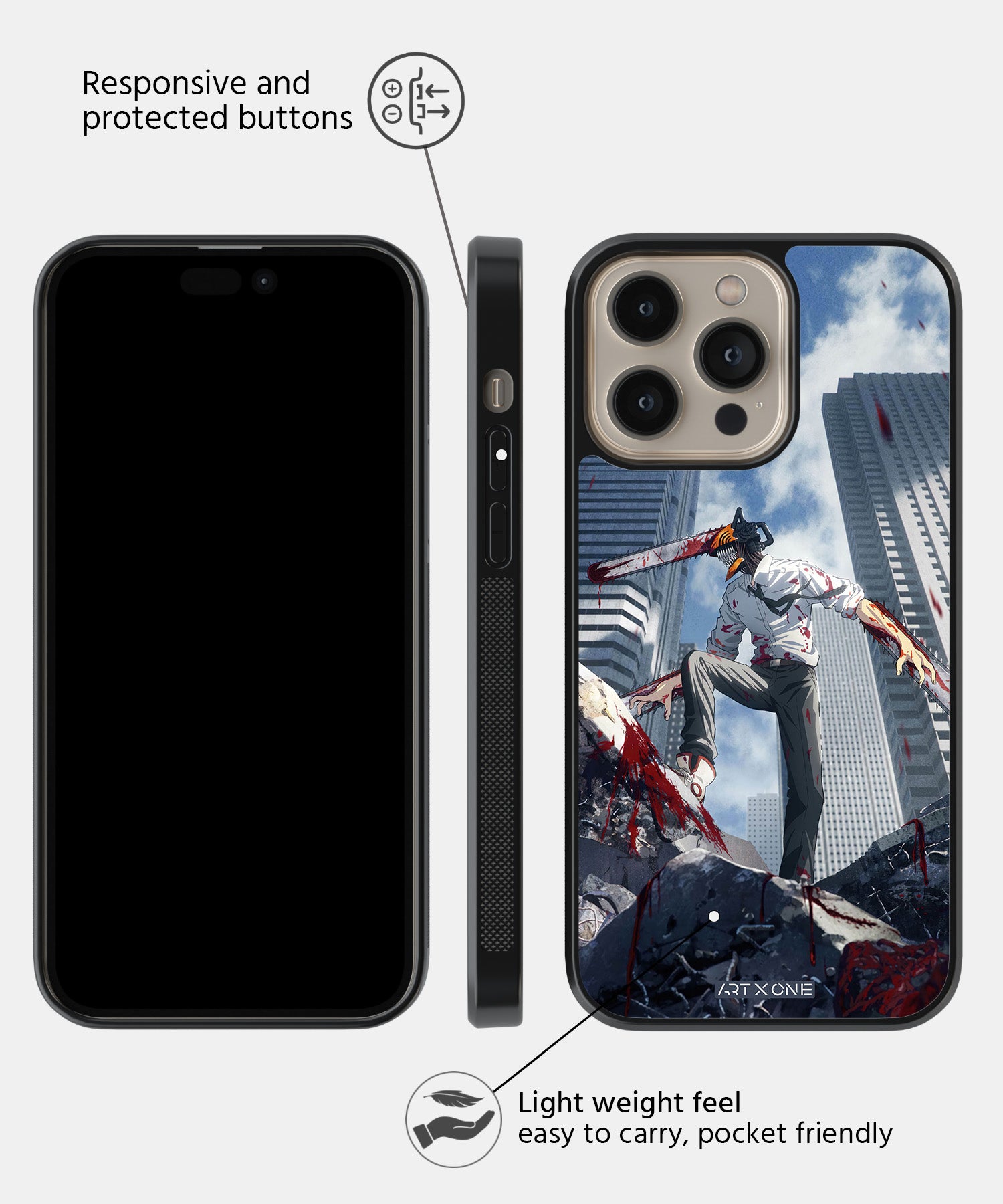 Chainsaw Man Mobile Back Cover