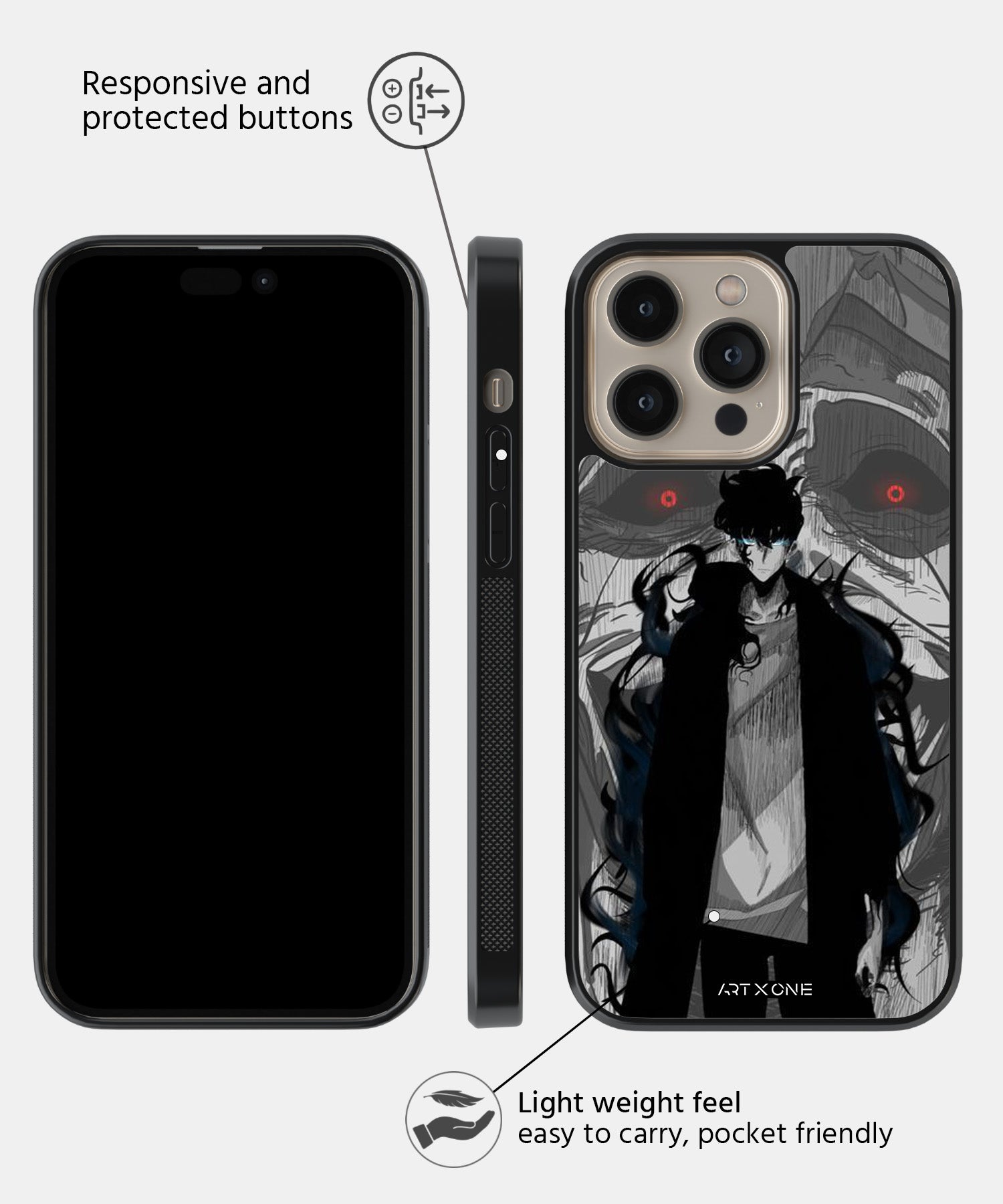Solo Leveling  (Arise Solo Leveling) Mobile Back Cover