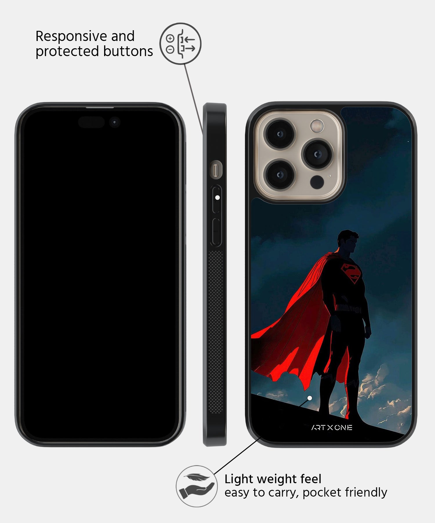 DC (Superman) Mobile Back Cover