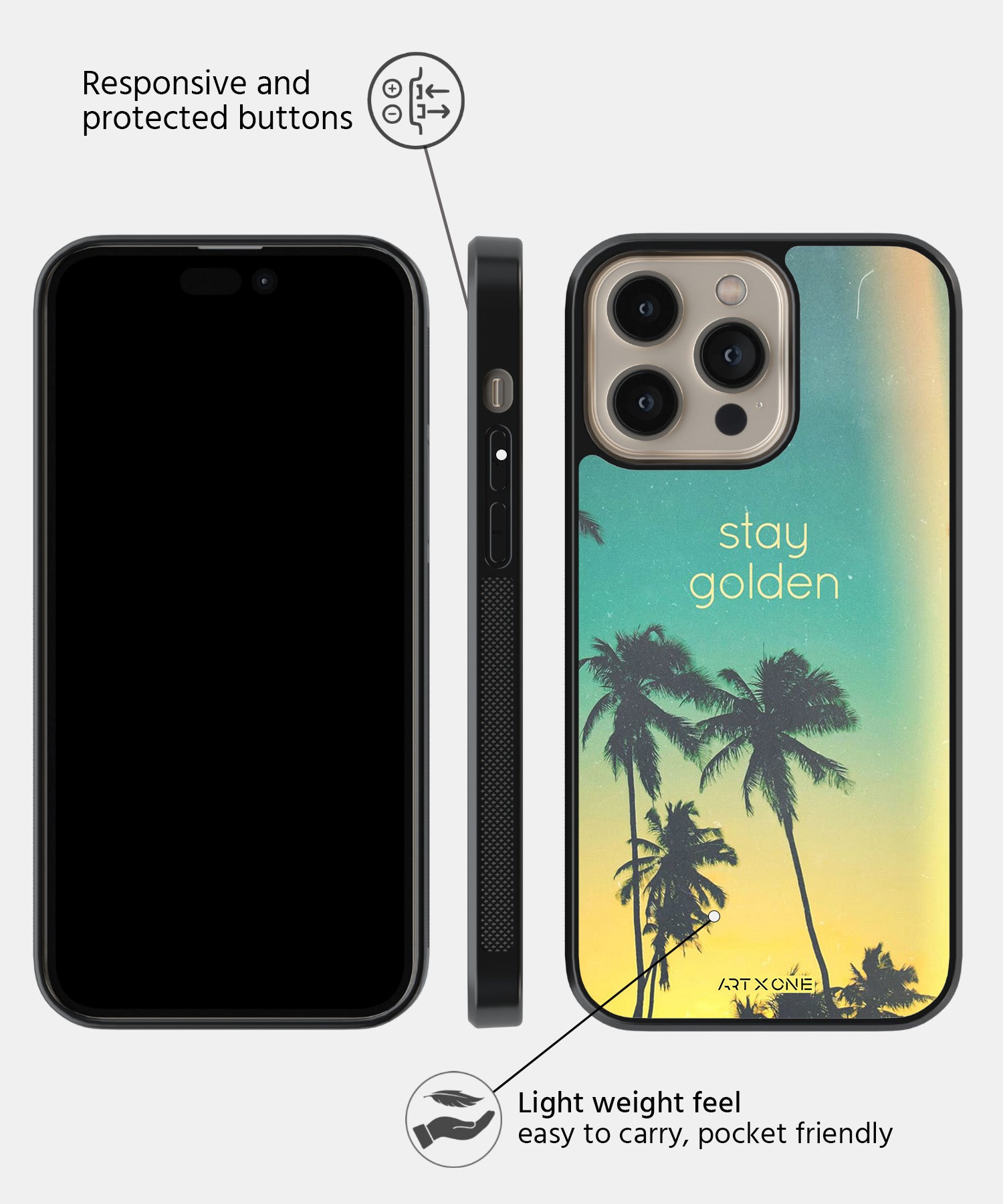 Golden Eve Mobile Back Cover