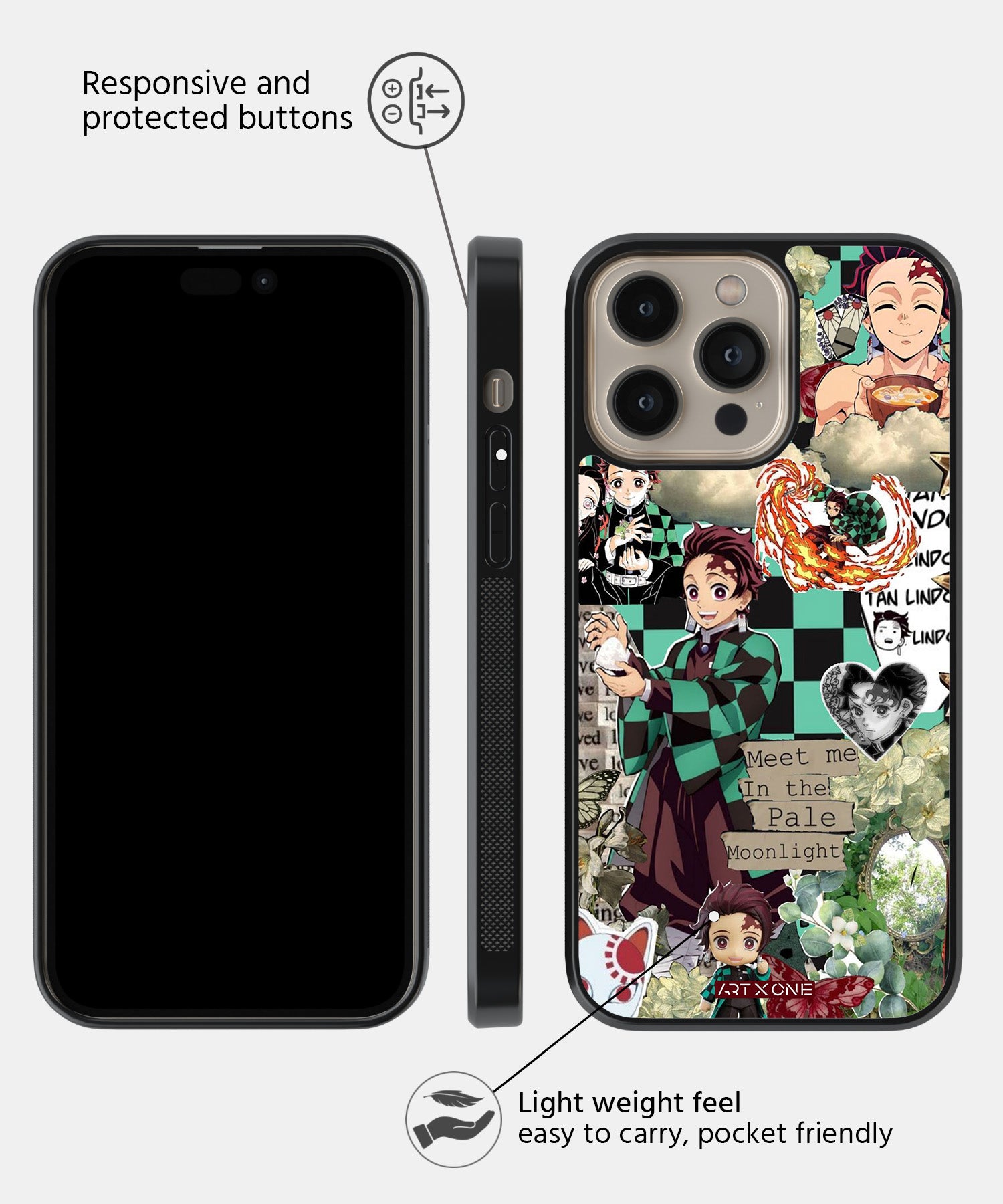 Demon Slayer (Tanjiro Kamodo) Mobile Back Cover