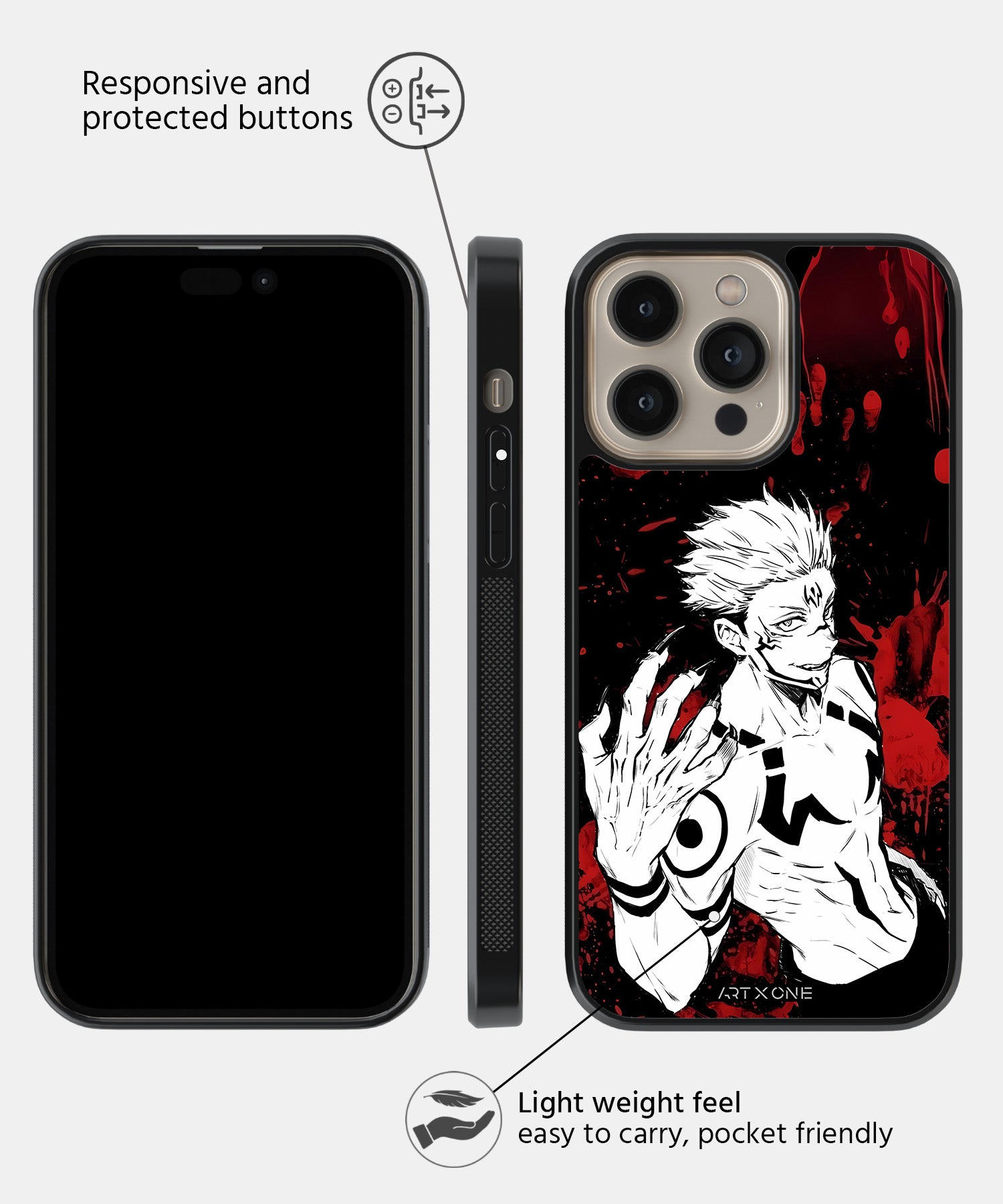 Wicked Jujutsu Kaisen Mobile Back Cover