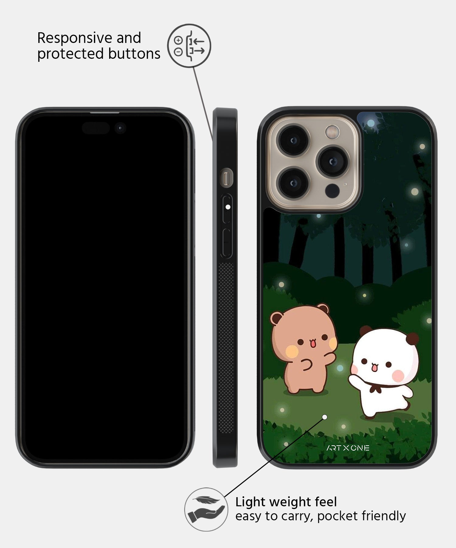 The night dance Mobile Back Cover