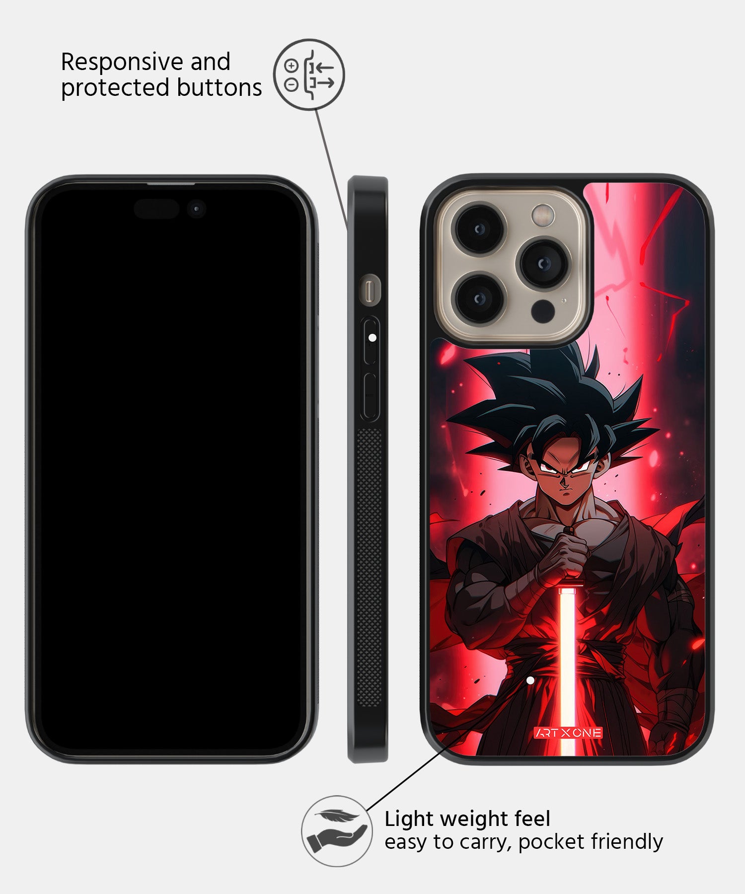 Goku Legendary Adventures Mobile Back Cover