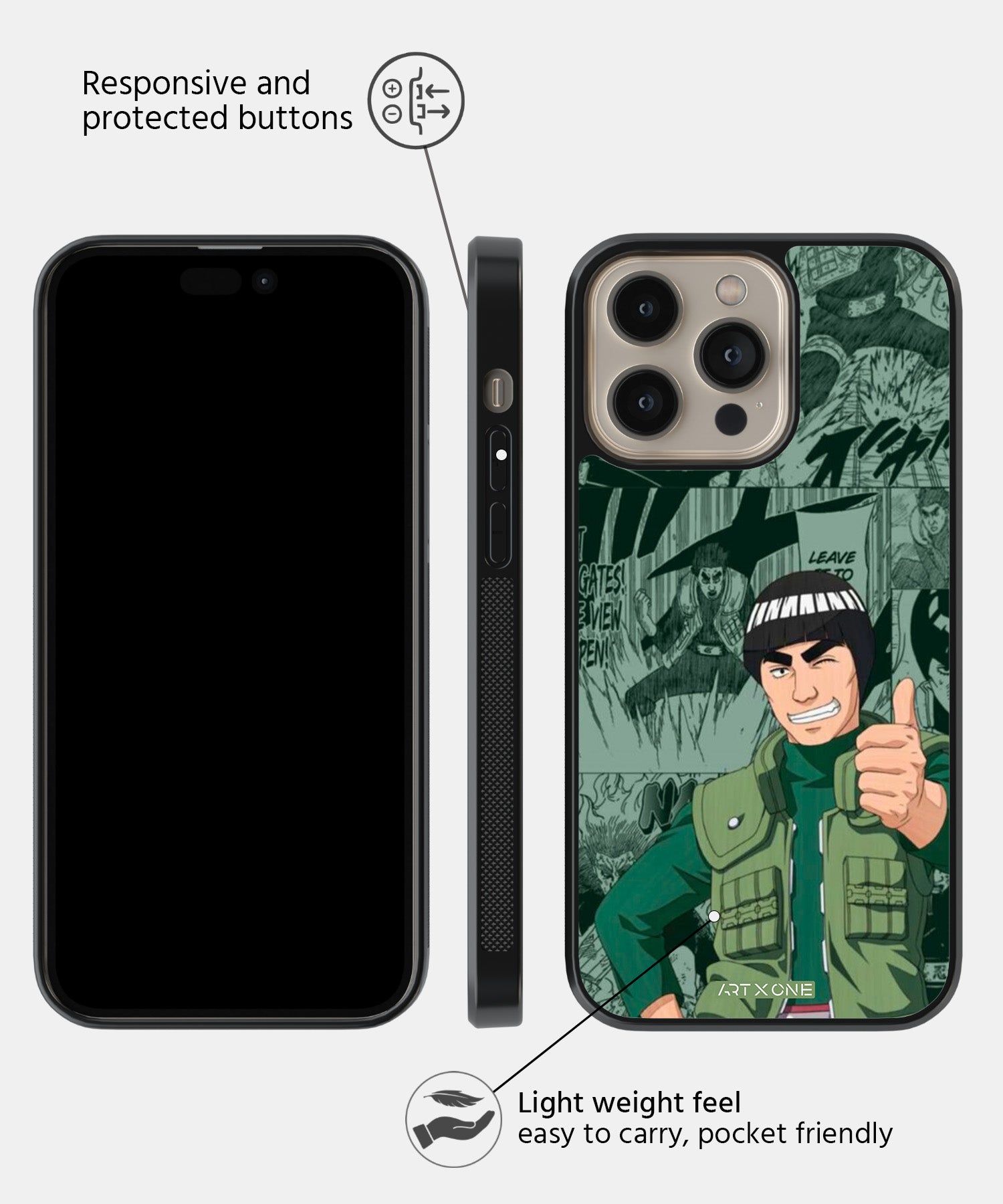 Might Guys Promise Mobile Back Cover