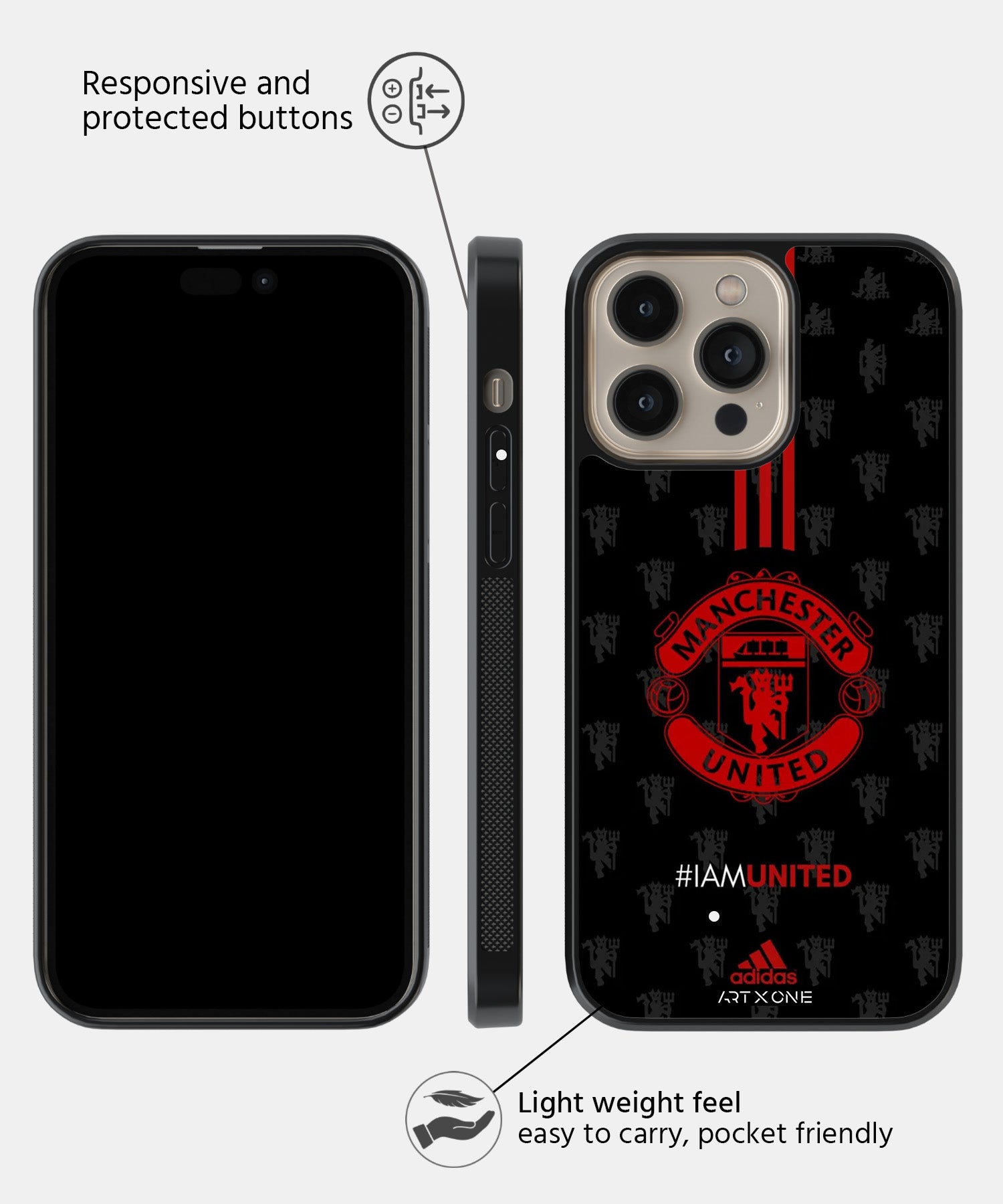 Football (Manchester United) Mobile Back Cover