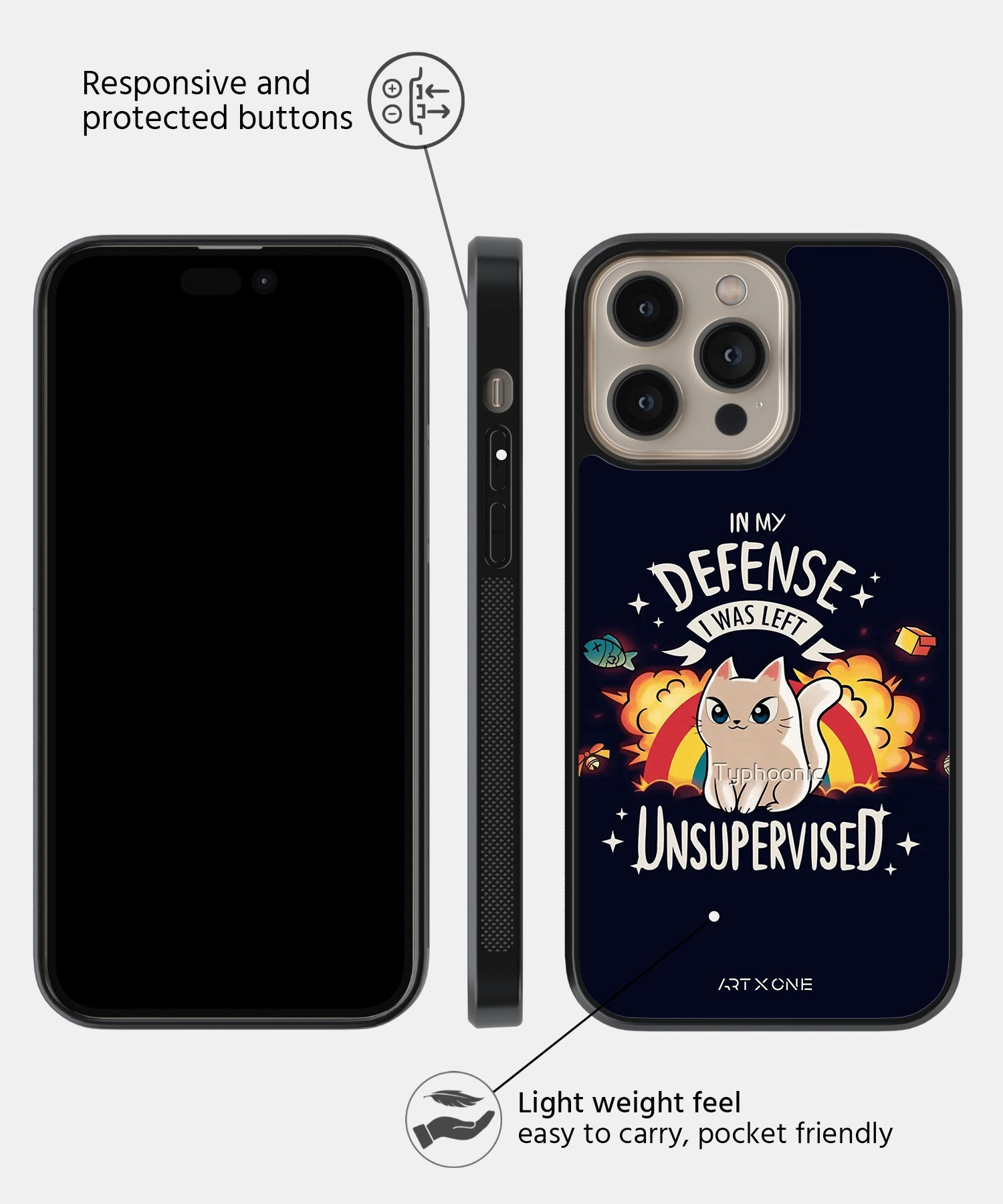 In My Defence Mobile Back Cover