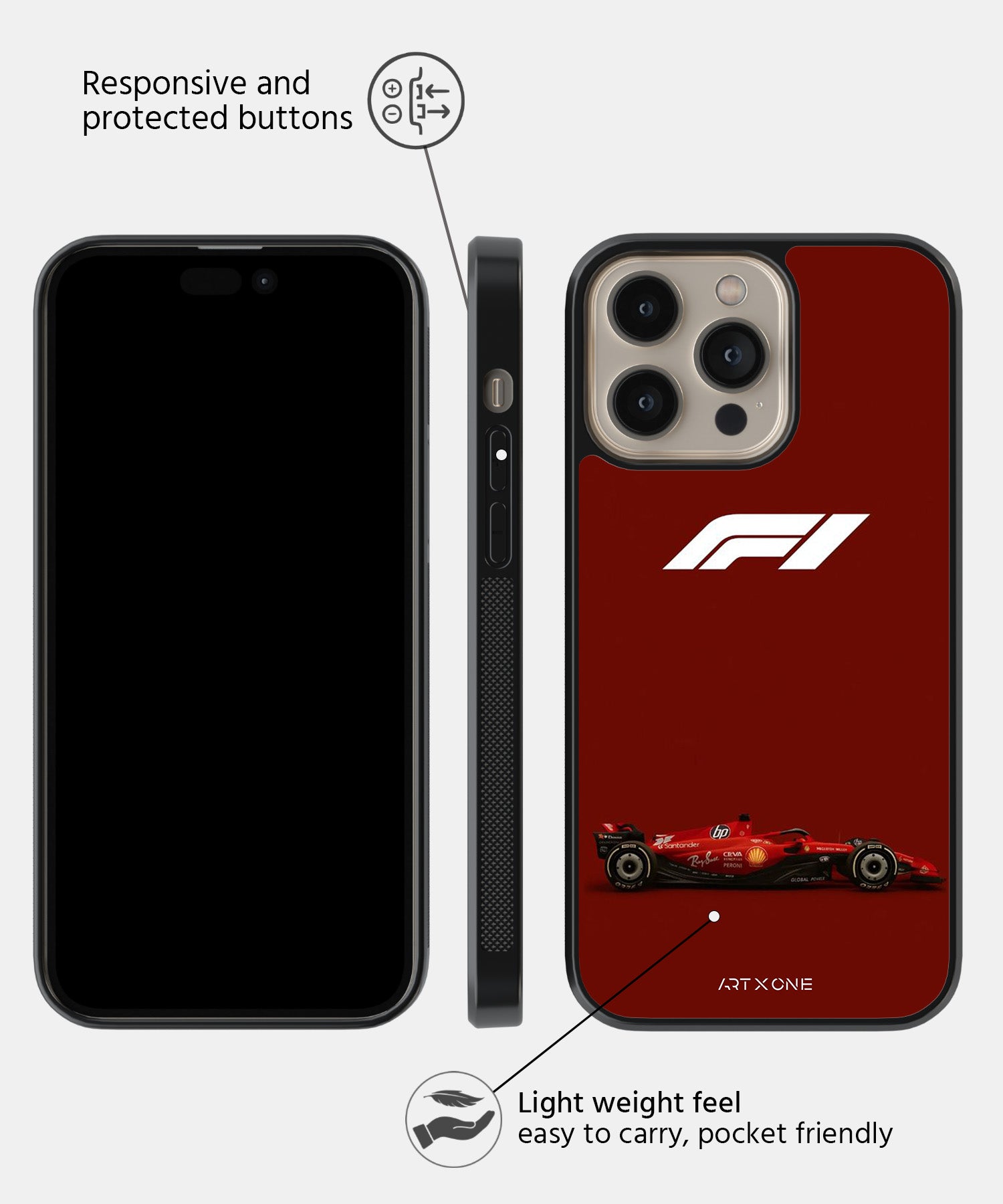 F1 Mobile Back Cover
