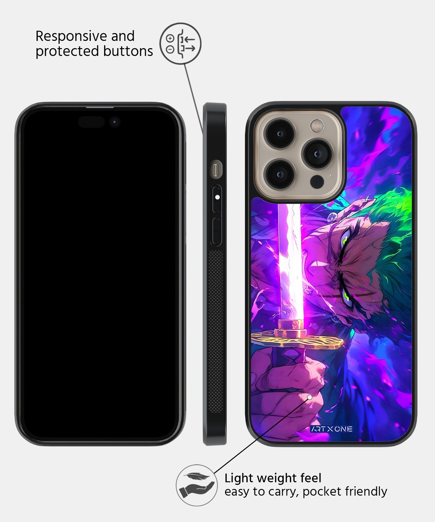 One Piece  (Zoro Pirate Hunter) Mobile Back Cover