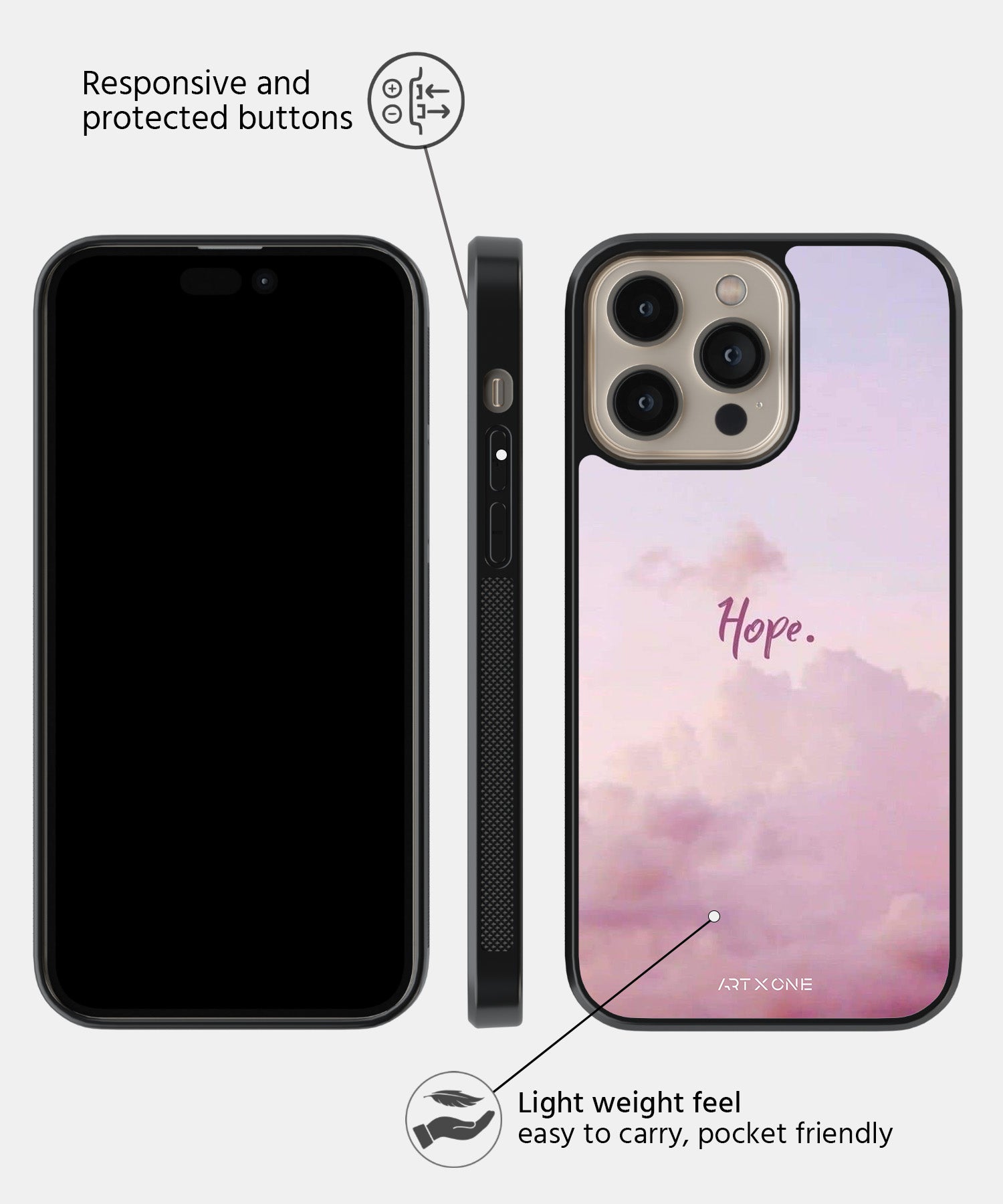 Hope! Mobile Back Cover