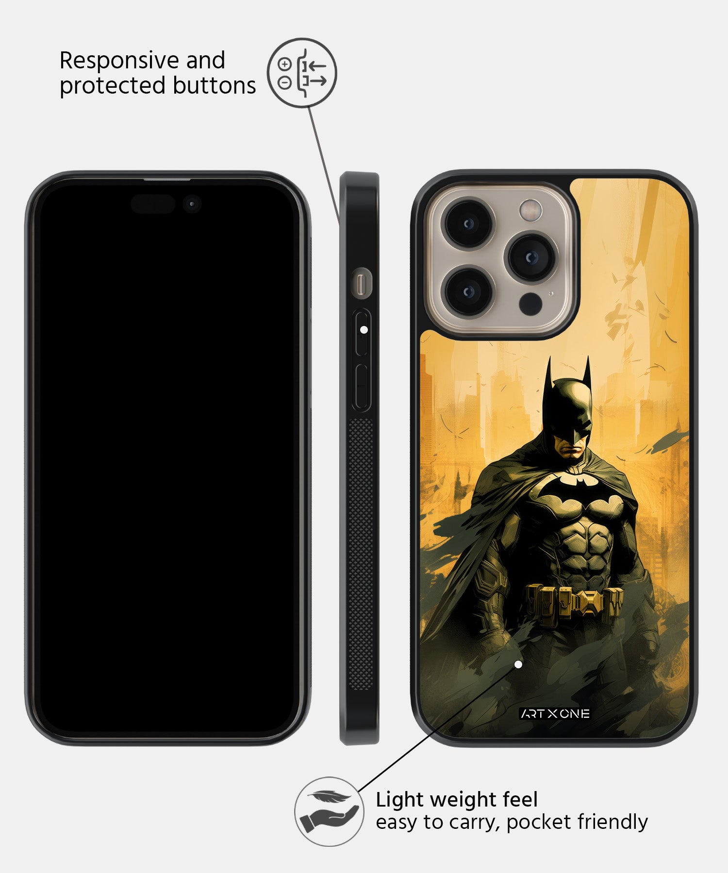 DC (Greatest Detective) Mobile Back Cover
