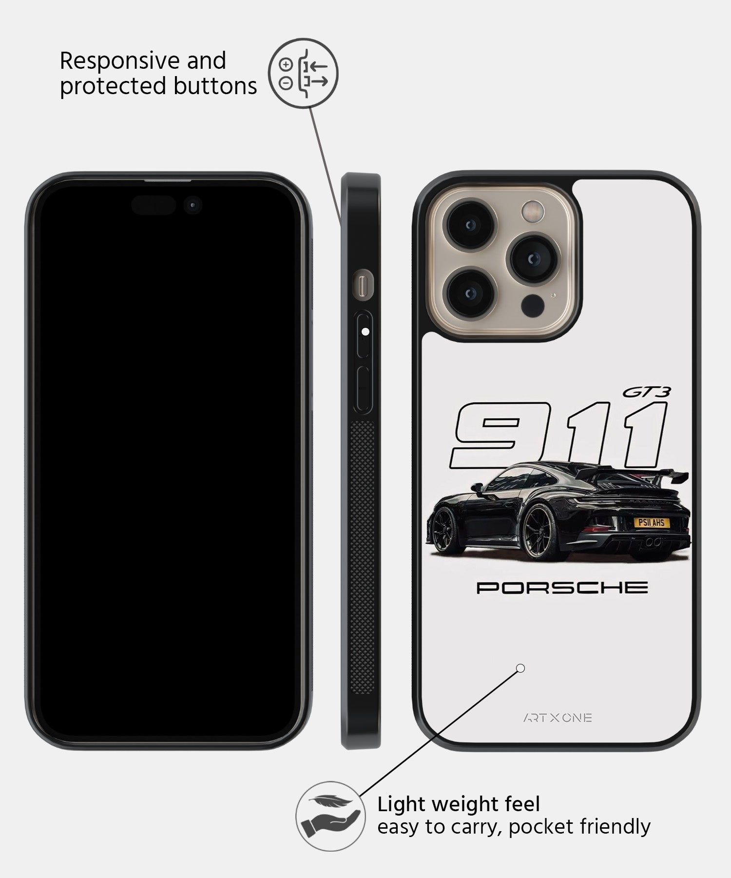 Sports Car  (Porsche 911) Mobile Back Cover