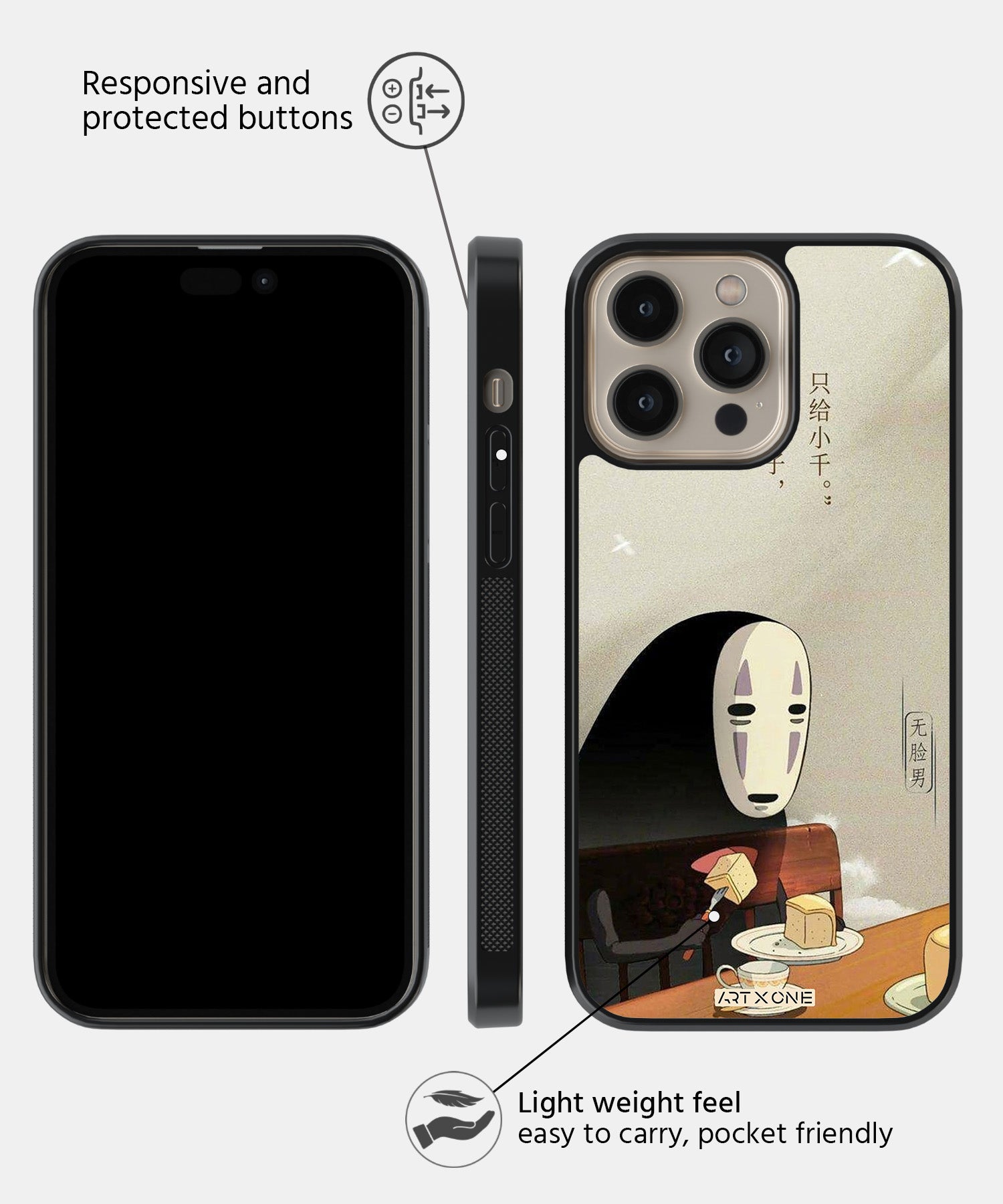 Spirited Away Feasting Mobile Back Cover