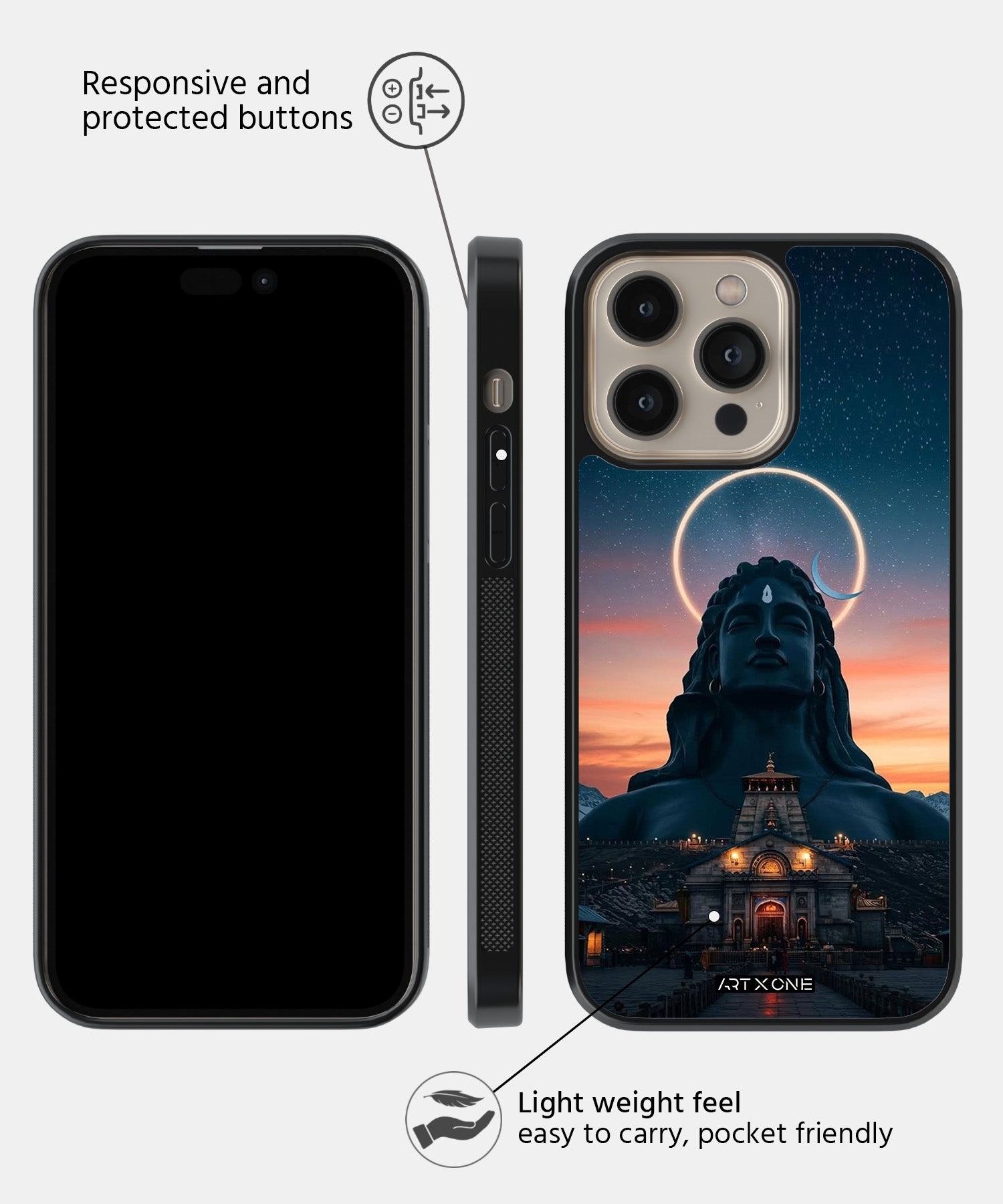 Hindu Gods (Bhole Classics) Mobile Back Cover