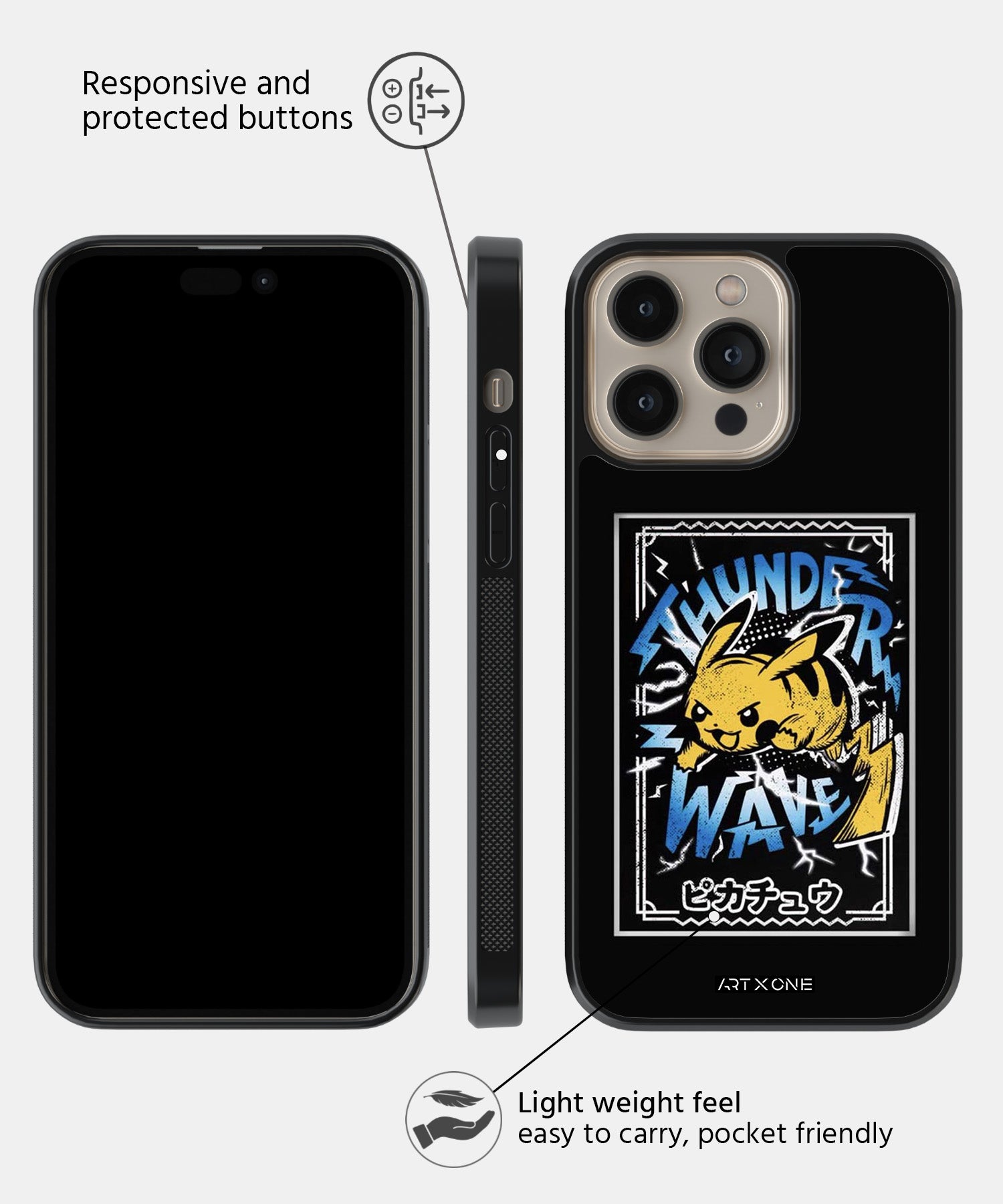 Cartoon (Thunder Wave) Mobile Back Cover
