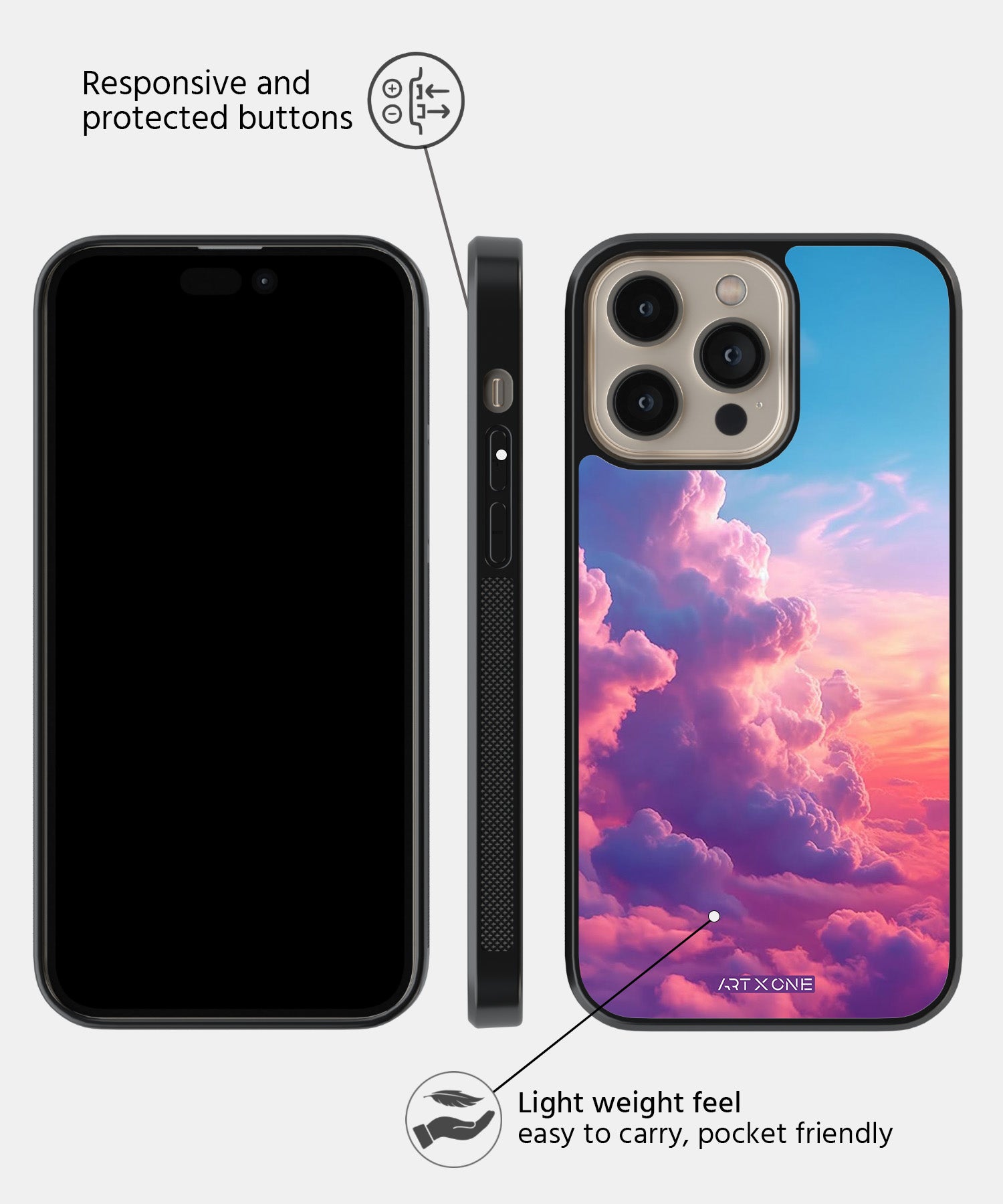 Vibrant Sky Mobile Back Cover