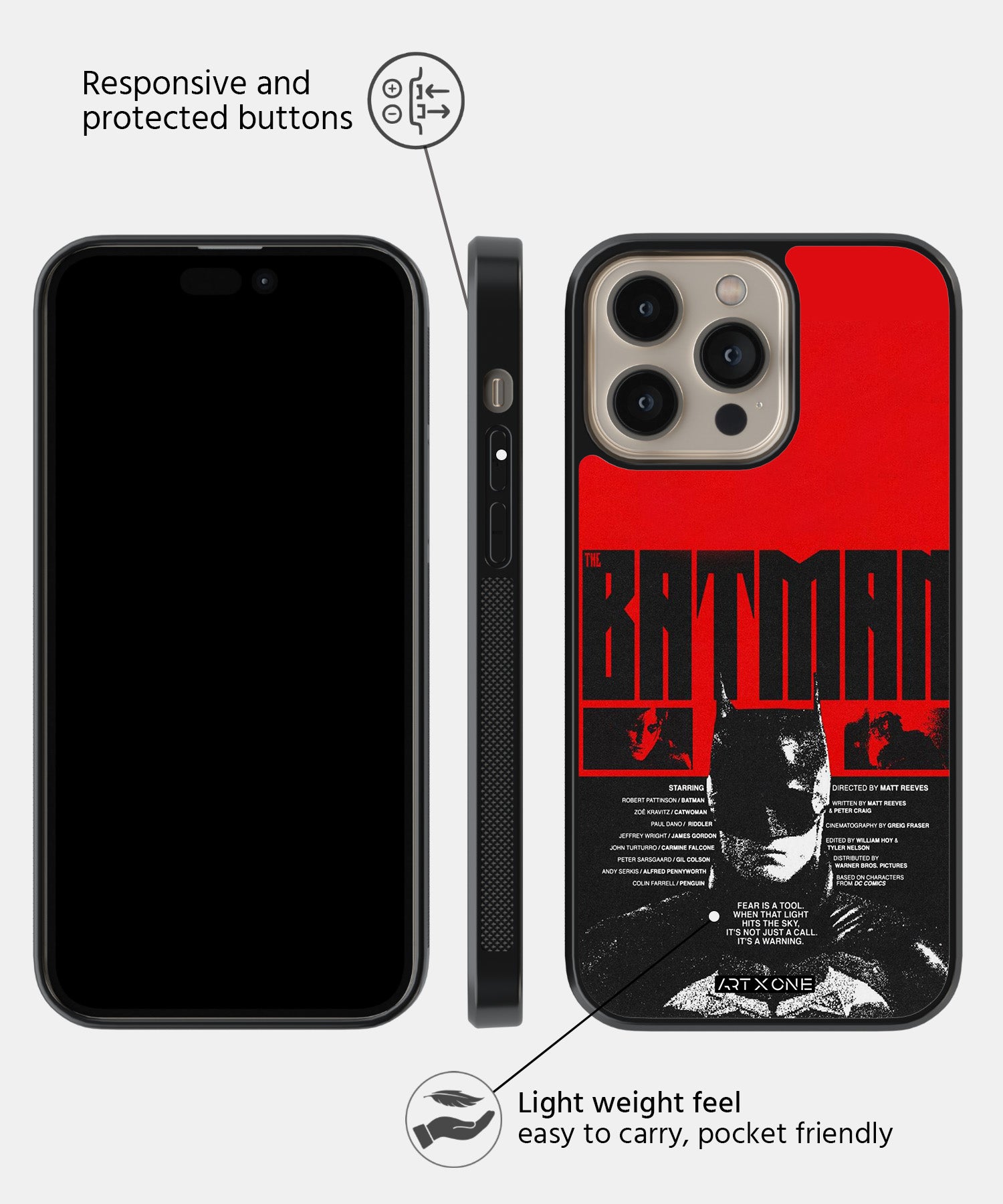 DC (DC Comics Batman) Mobile Back Cover