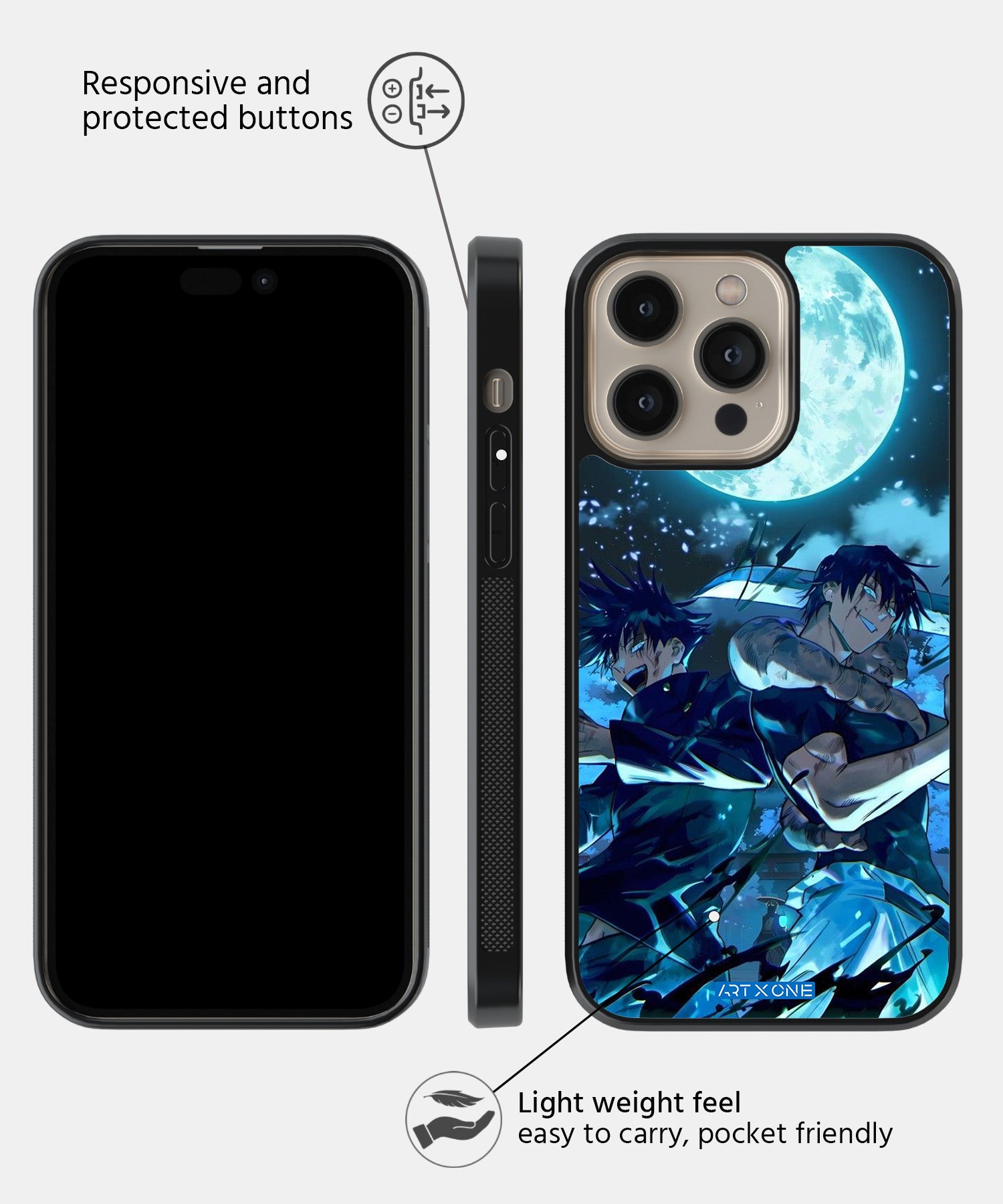 Jujutsu Kaisen  (Toji x Megumi) Mobile Back Cover
