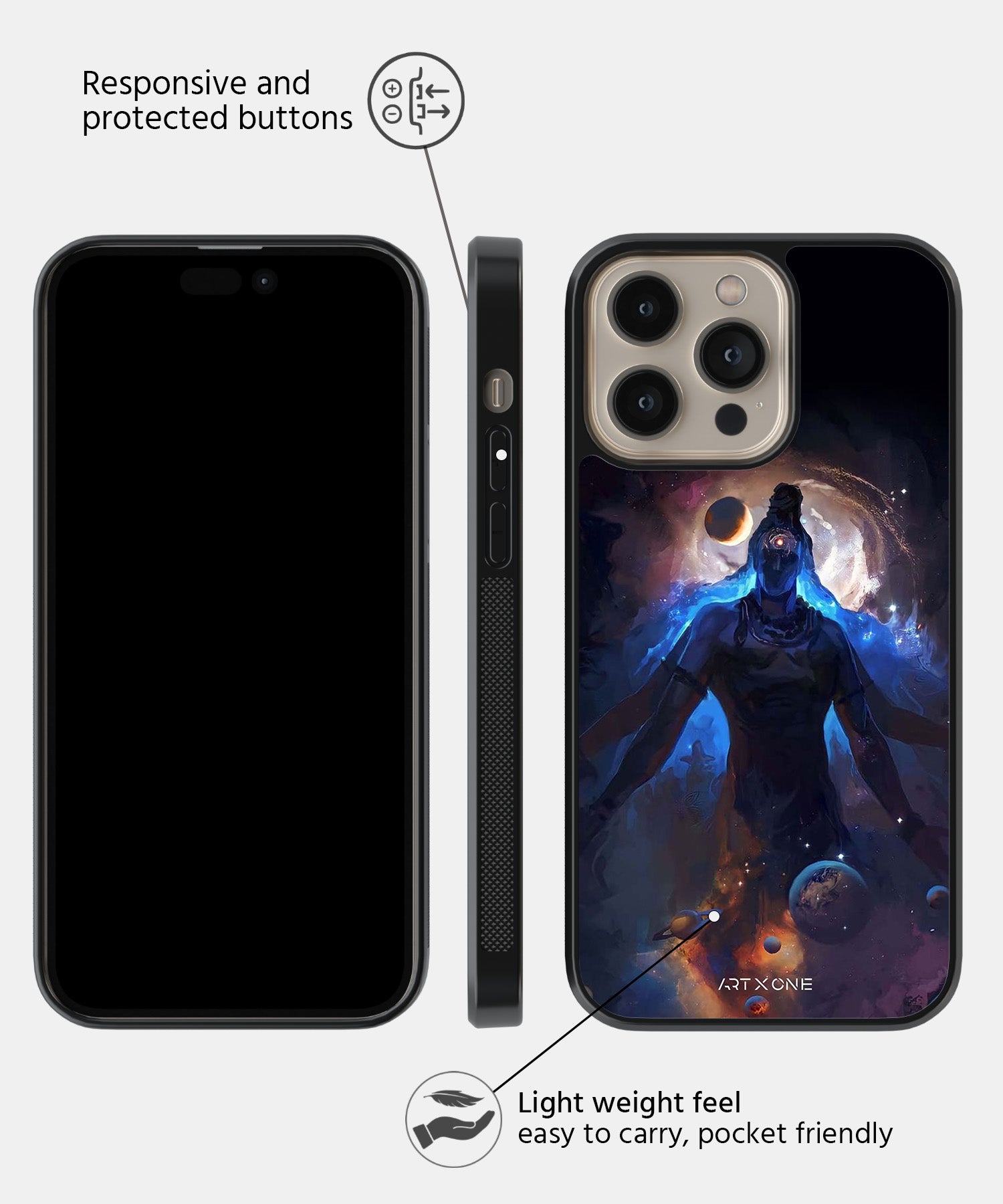 Hindu Gods (The Creator) Mobile Back Cover