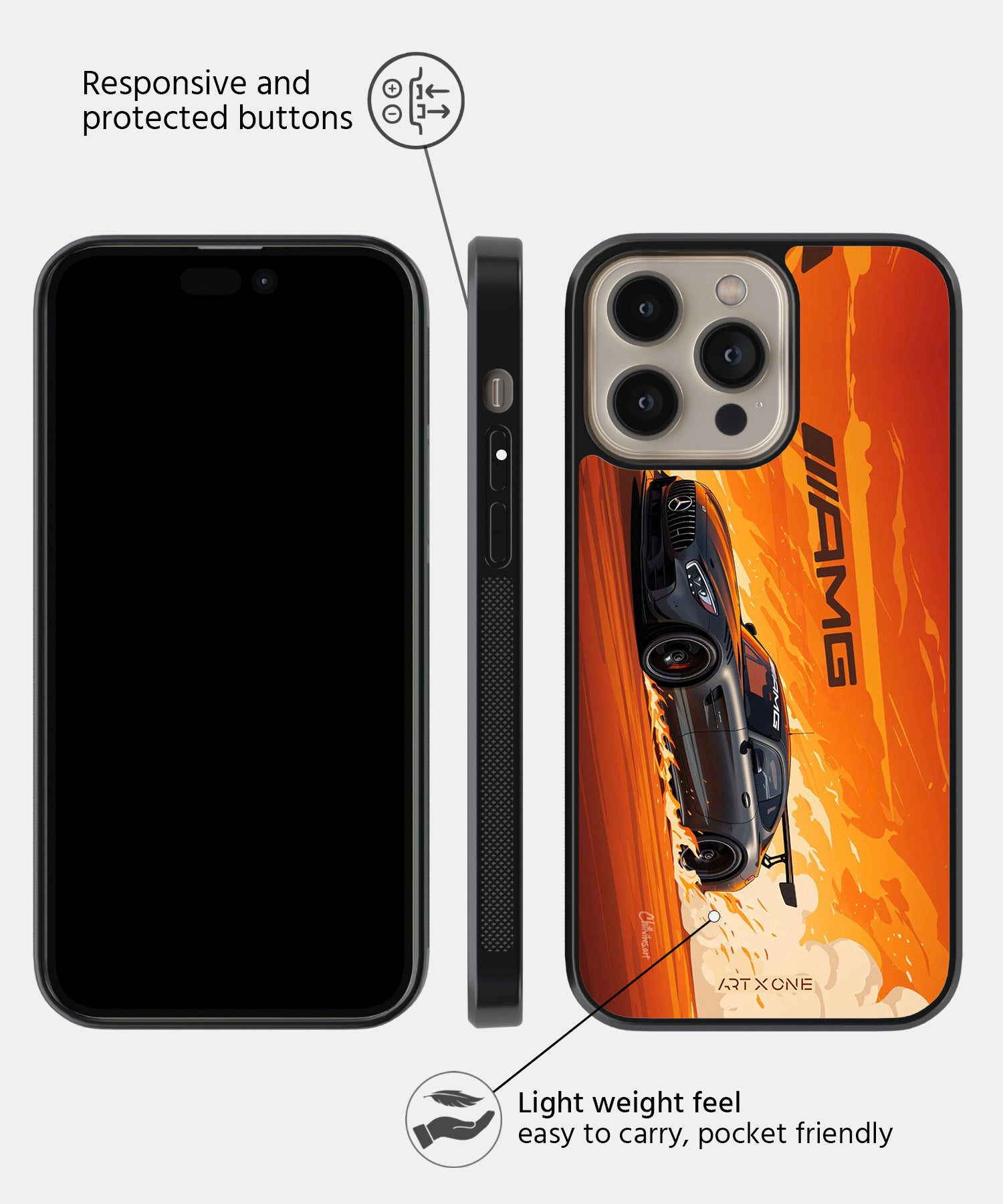 Sports Car  (AMG) Mobile Back Cover