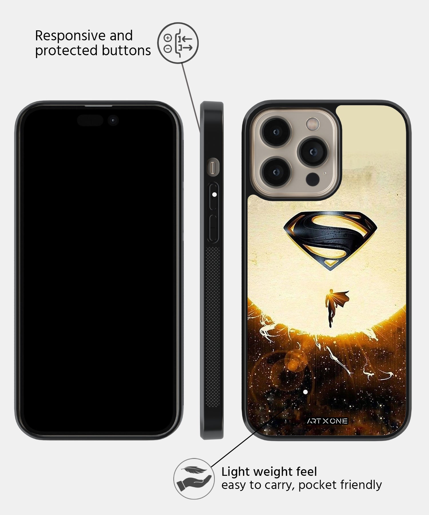 DC (Superman Symbol) Mobile Back Cover