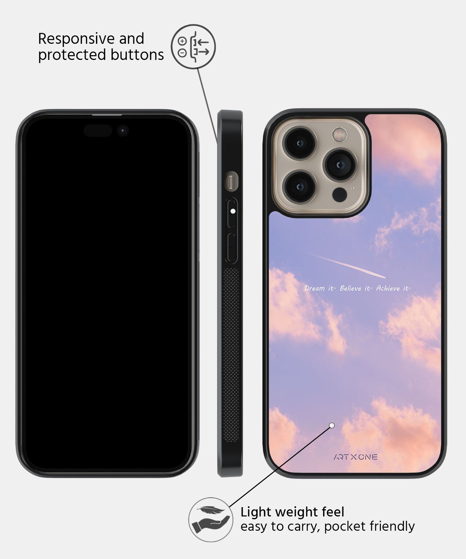 Achieve It Mobile Back Cover