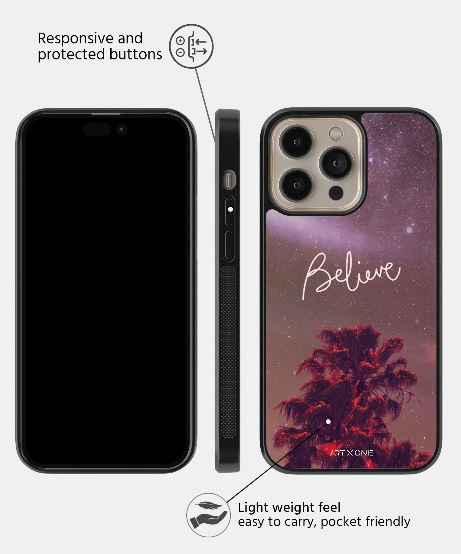 Believe Mobile Back Cover